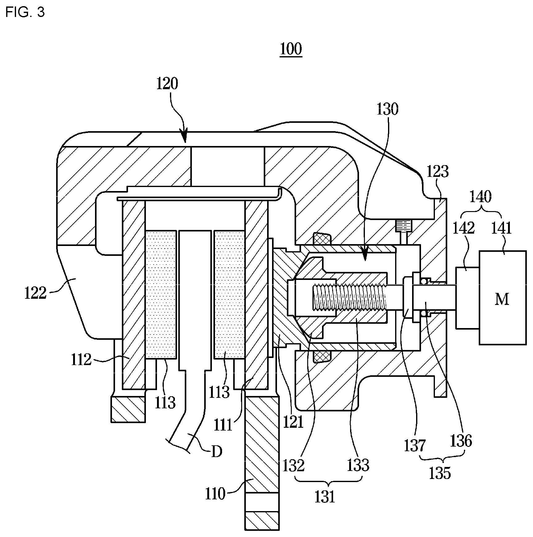 Patent US12157446 Figure 3 – Electronic parking brake system and method of controlling the same