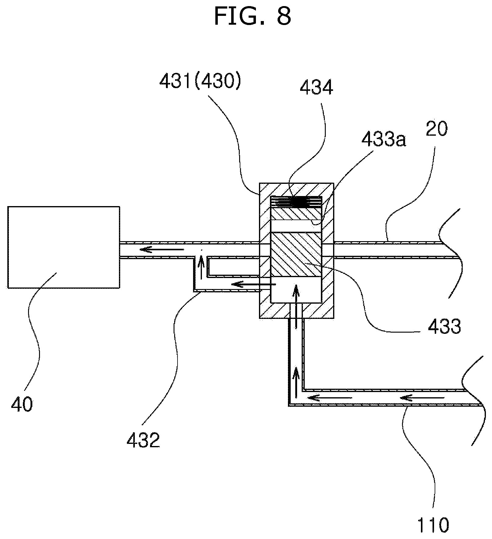 Patent US12157448 Figure 8 – Emergency braking device for automobile