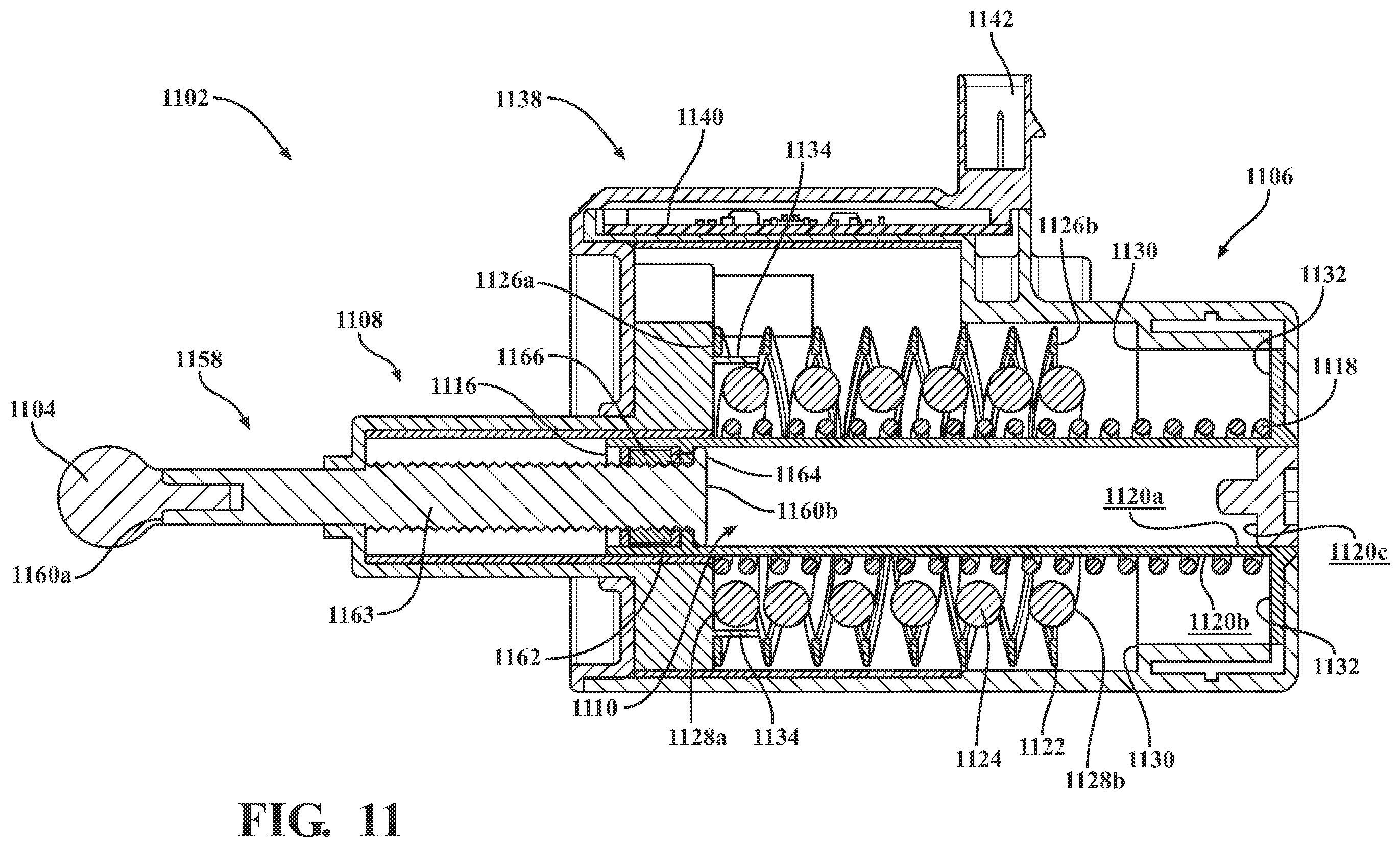 Patent US12157450 Figure 10 – Passive pedal force emulator pedal assembly