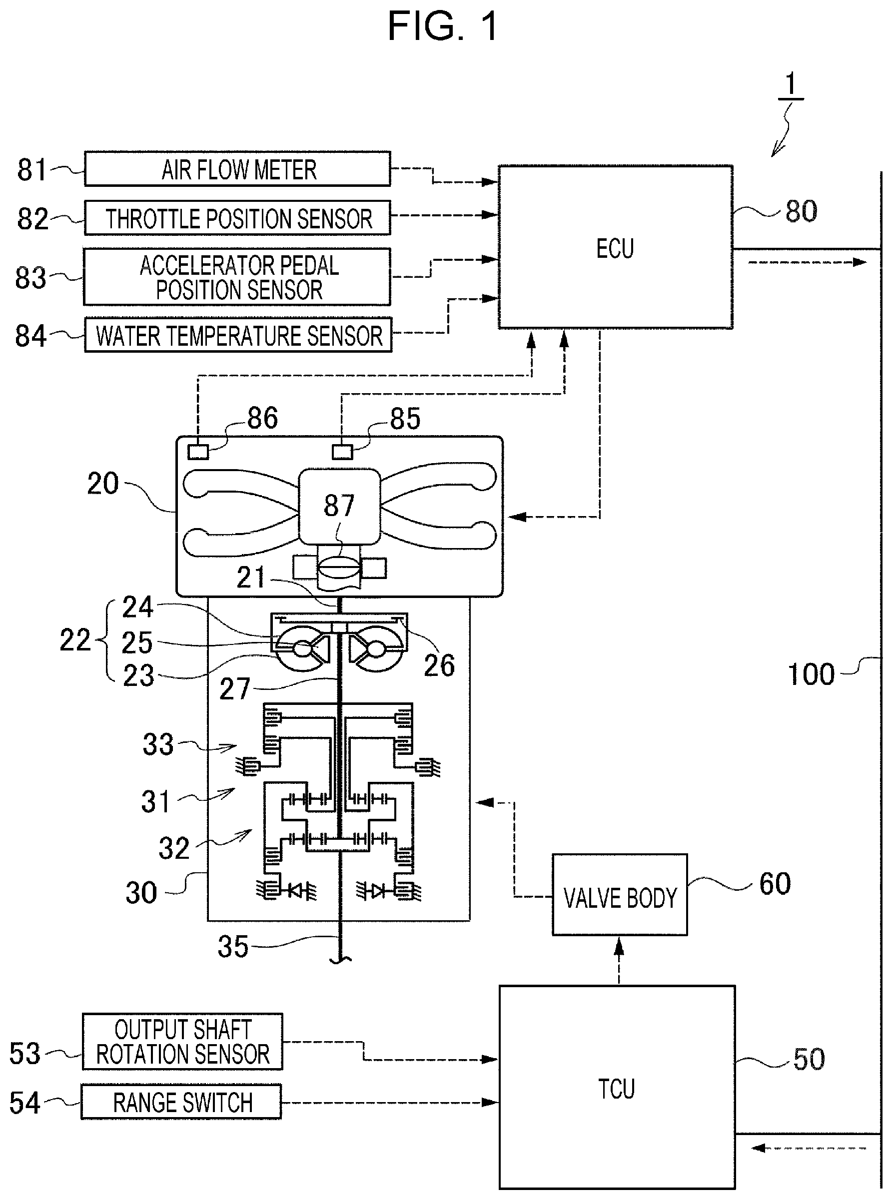 Patent US12157457 Figure 1 – Oil dilution inhibiting apparatus