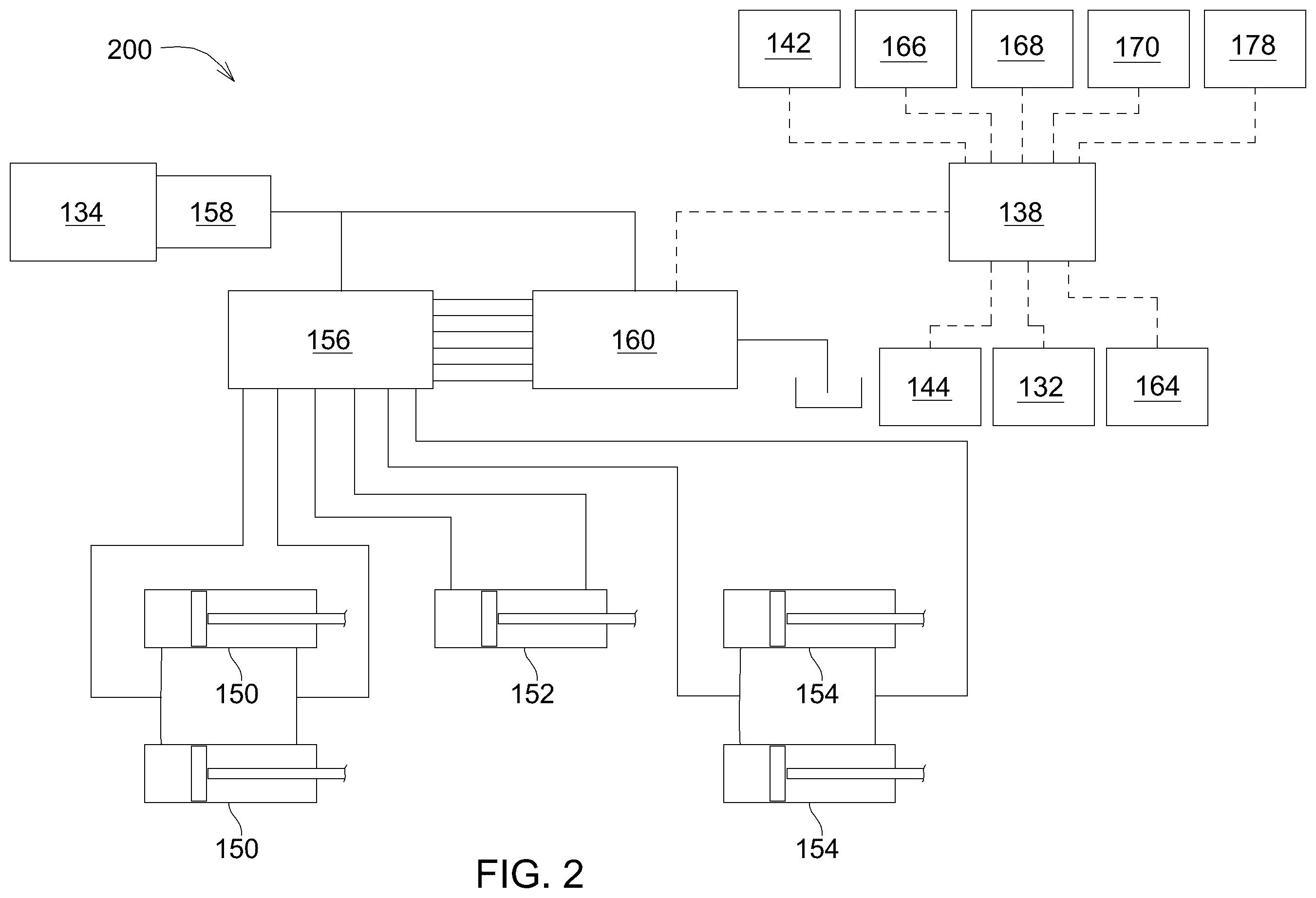 Patent US12157460 Figure 2 – Object detection system and method for a work machine using work implement masking