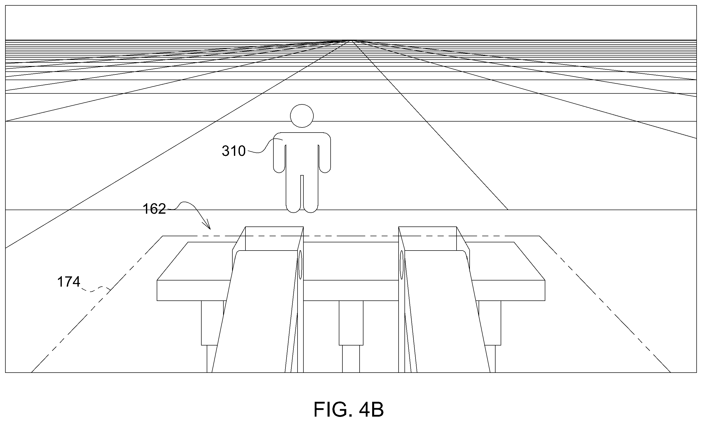 Patent US12157460 Figure 7 – Object detection system and method for a work machine using work implement masking