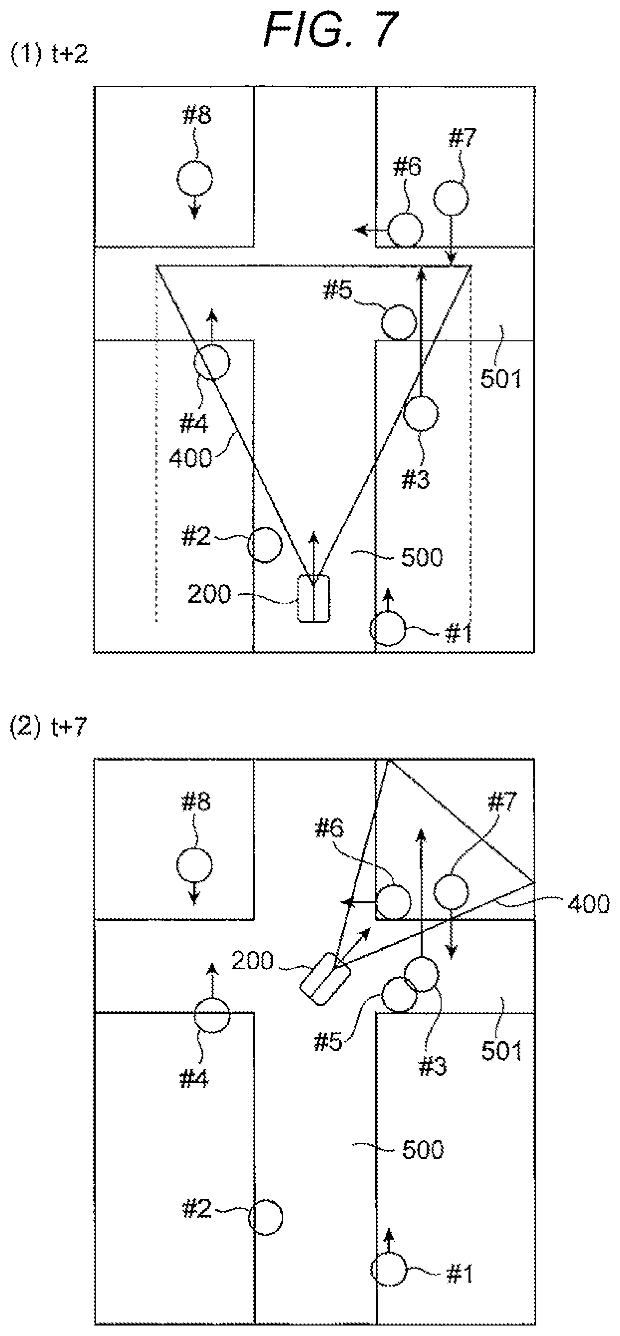 Patent US12157463 Figure 8 – Vehicle control device