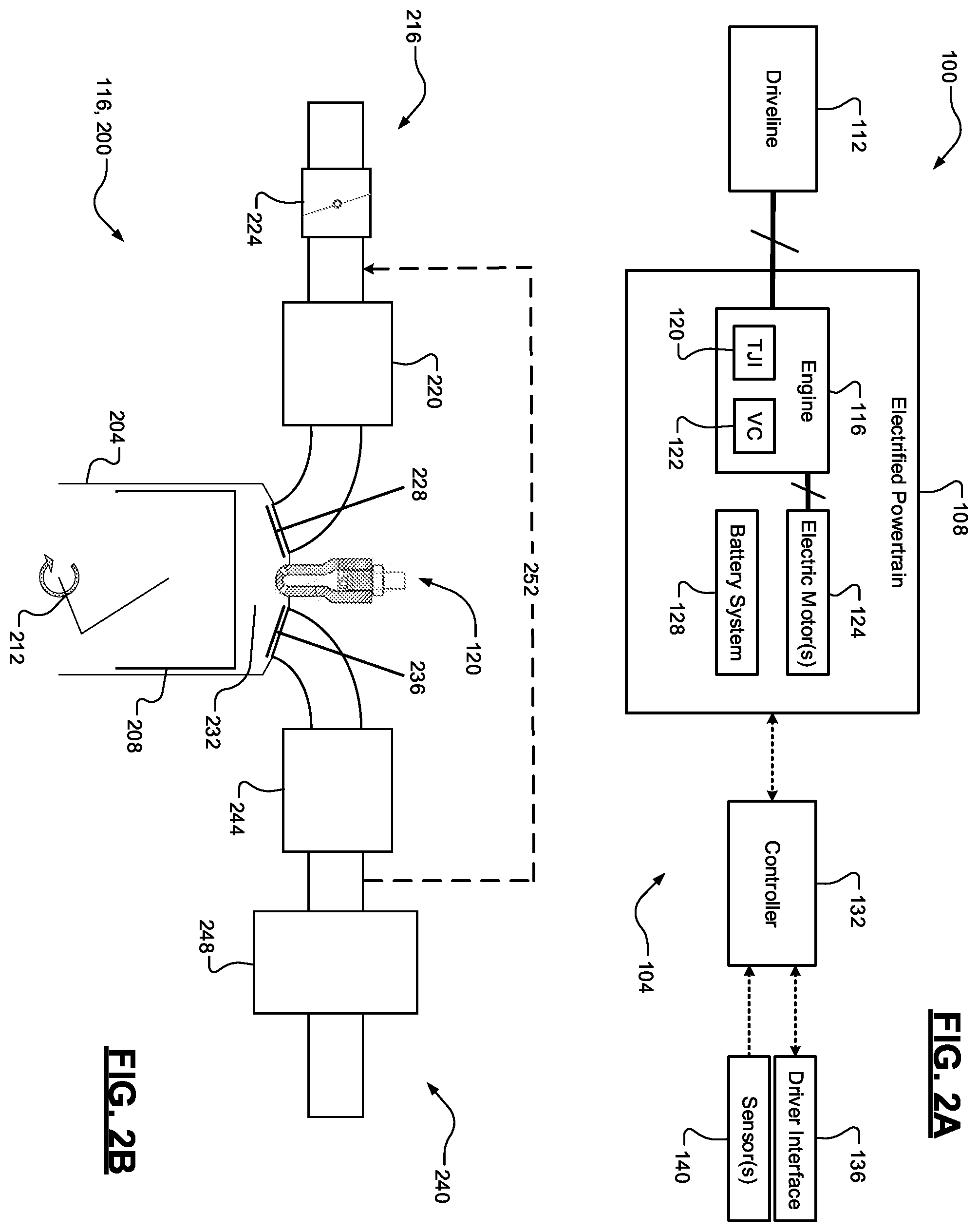 Patent US12157473 Figure 2 – Turbulent jet ignition cold start aid via compression heating