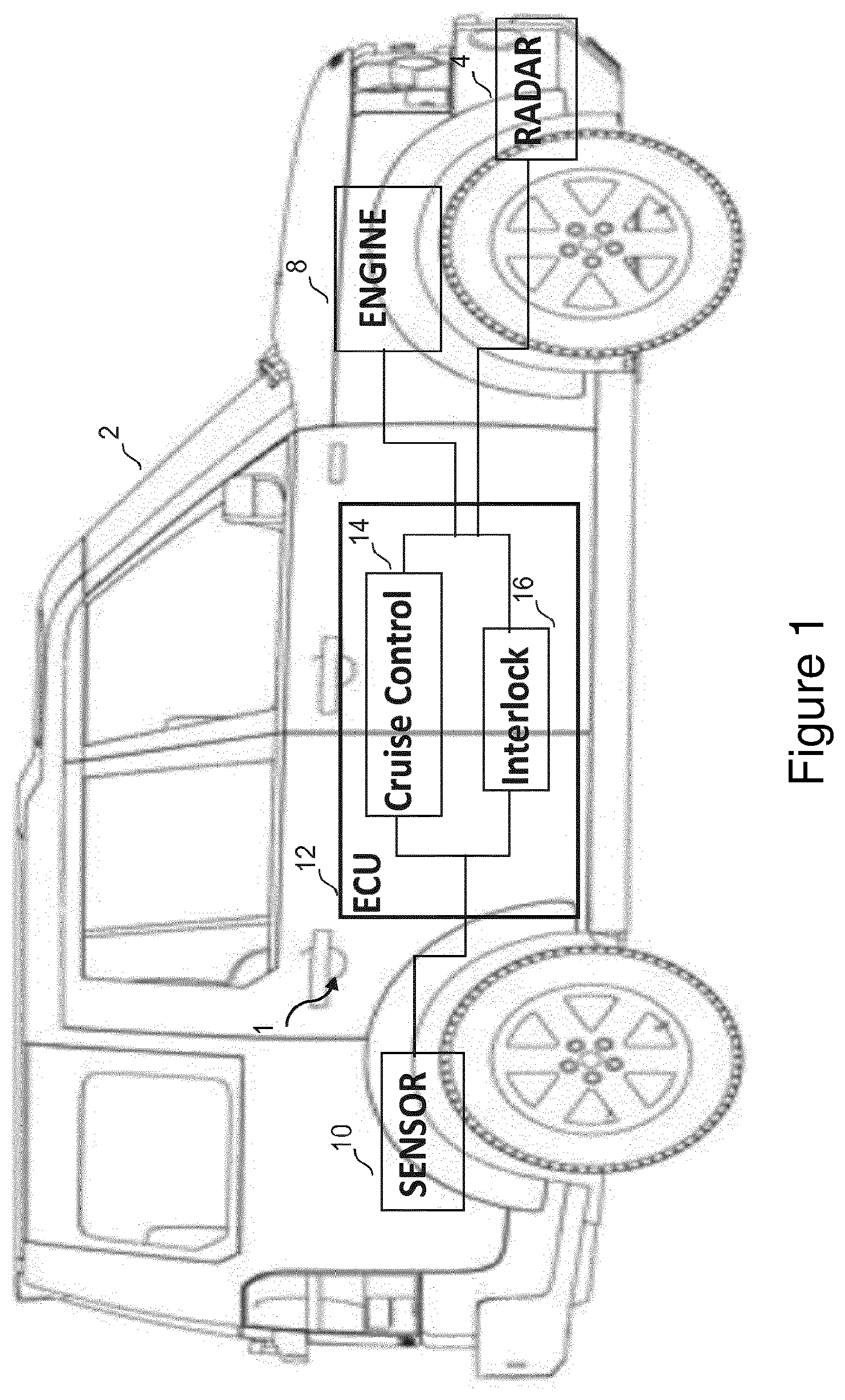 Patent US12157476 — Software interlock — Figure 1