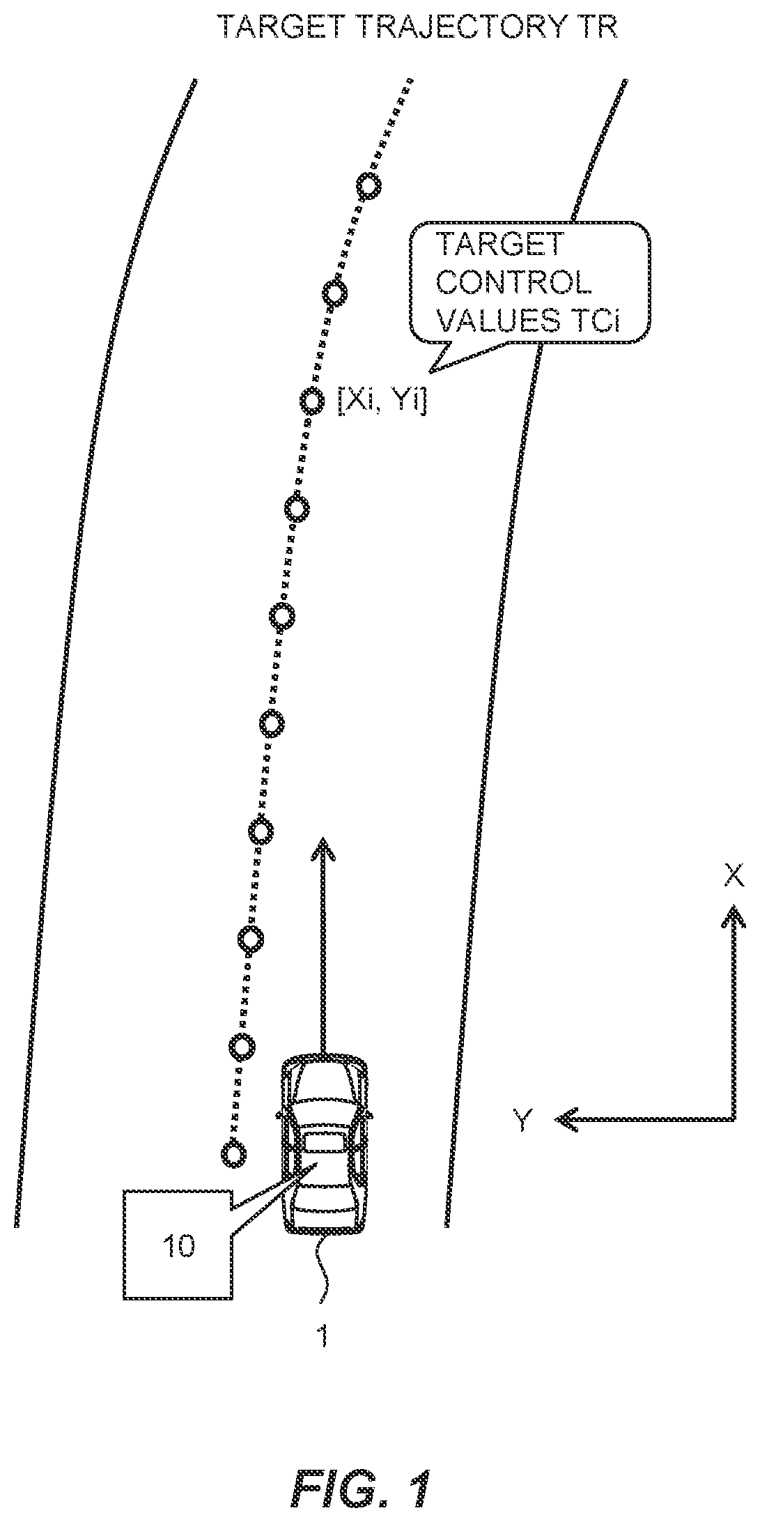 Patent US12157477 — Vehicle control system and vehicle control method — Figure 1