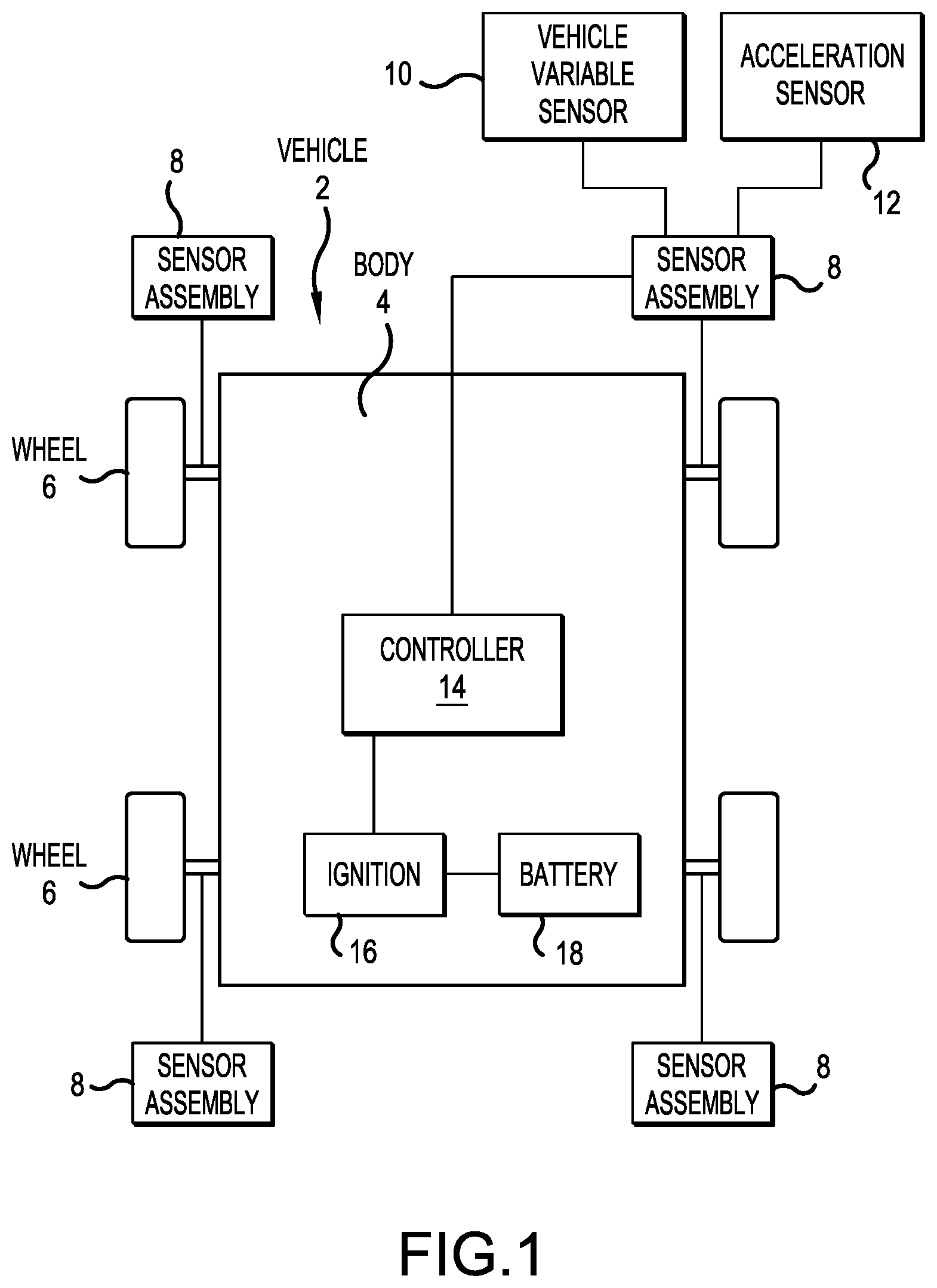 Patent US12157478 Figure 1 – Method for a sensor assembly, sensor assembly, computer program product and computer-readable medium