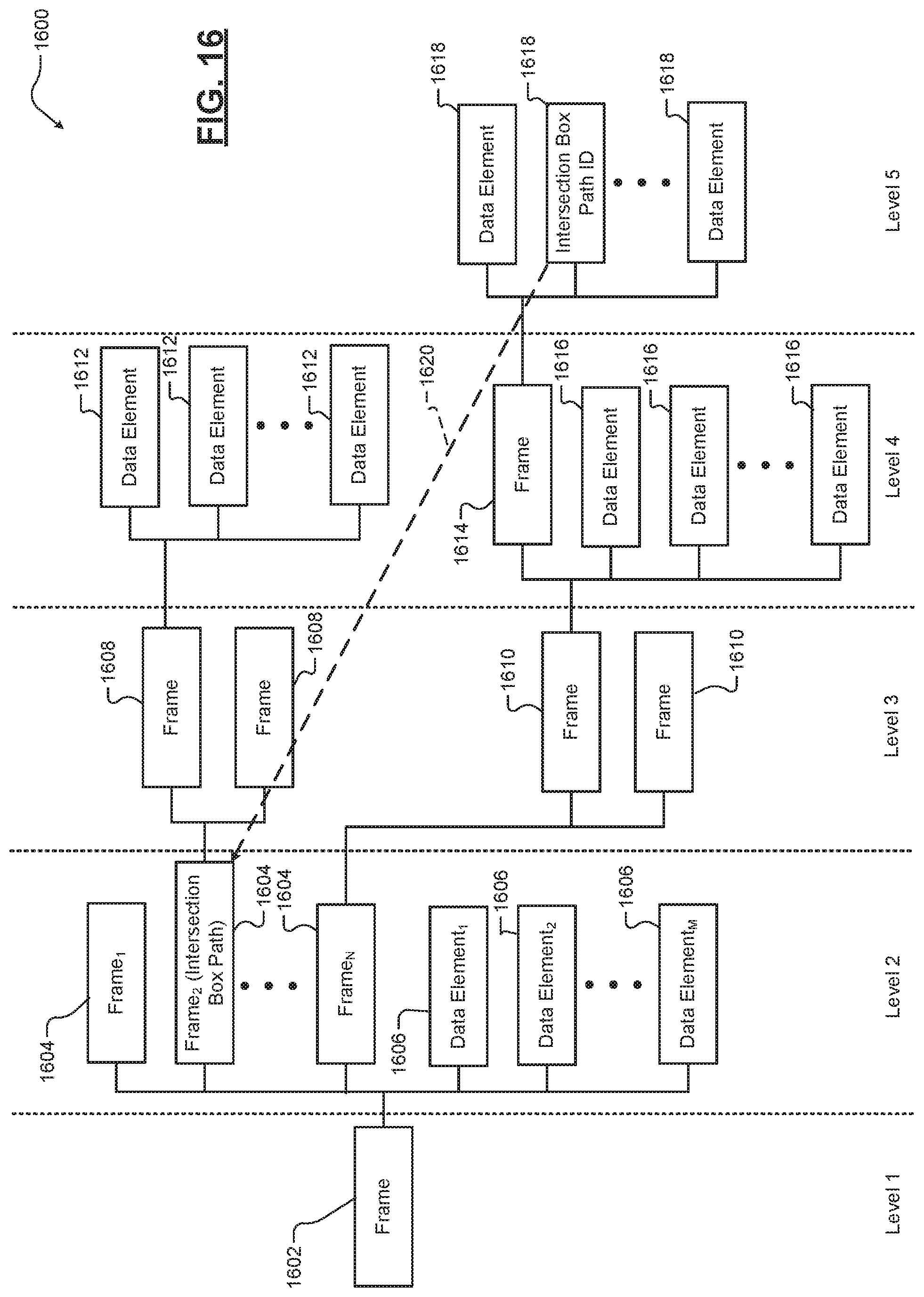 Patent US12157484 Figure 16 – V2-based roll-over alert in an intersection
