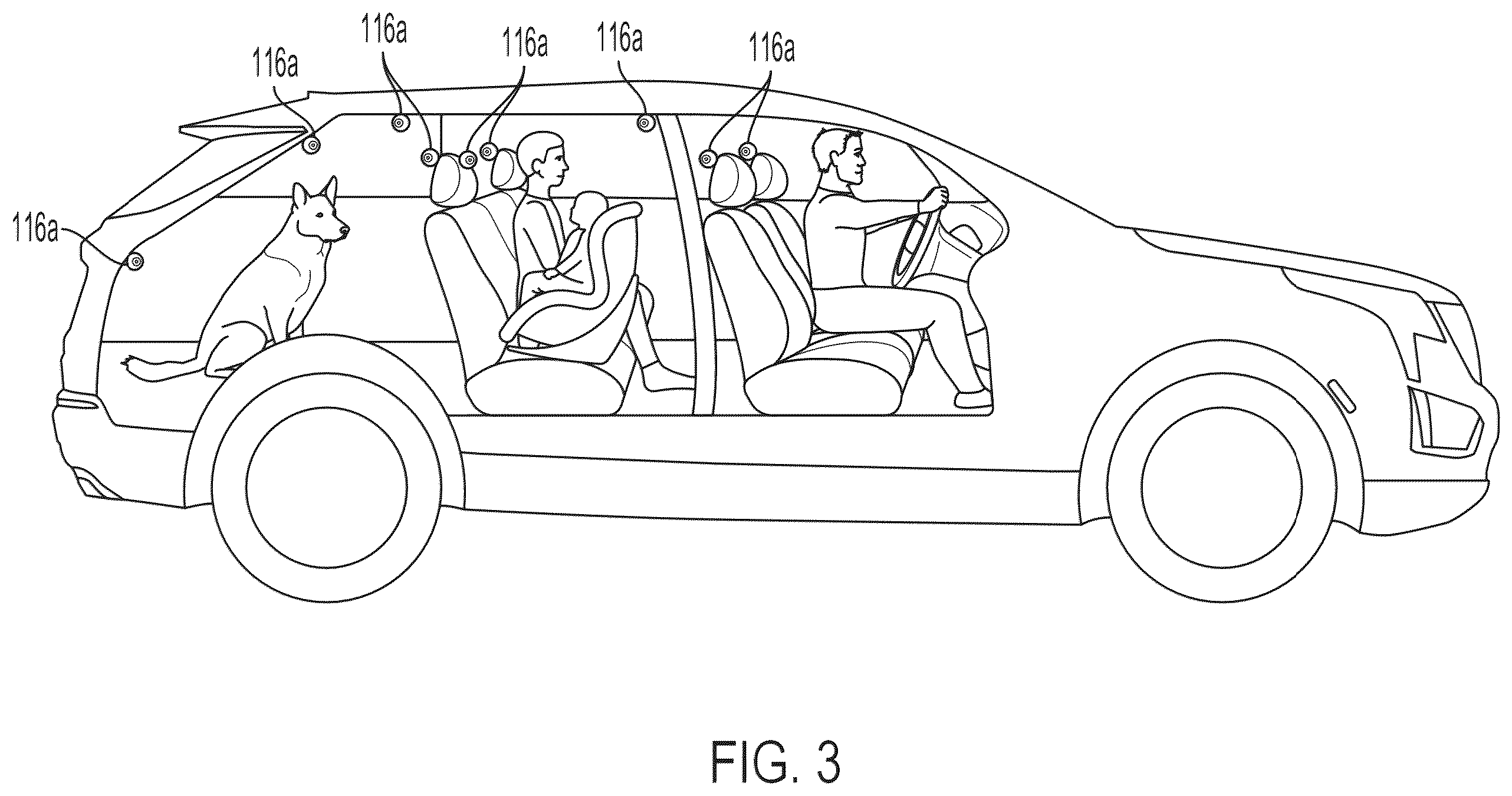 Patent US12157485 Figure 3 – Truck bed hauling warning system for shifting loads