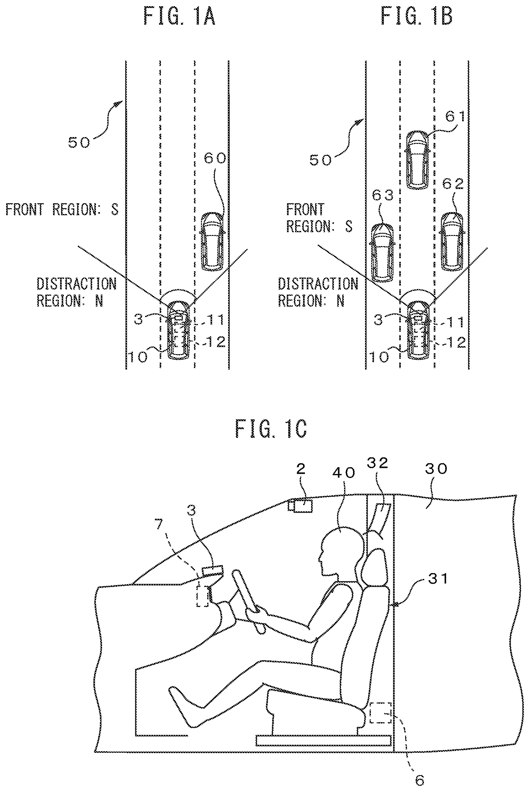Patent US12157487 Figure 1 – Monitoring device, storage medium storing computer program for monitoring, and monitoring method