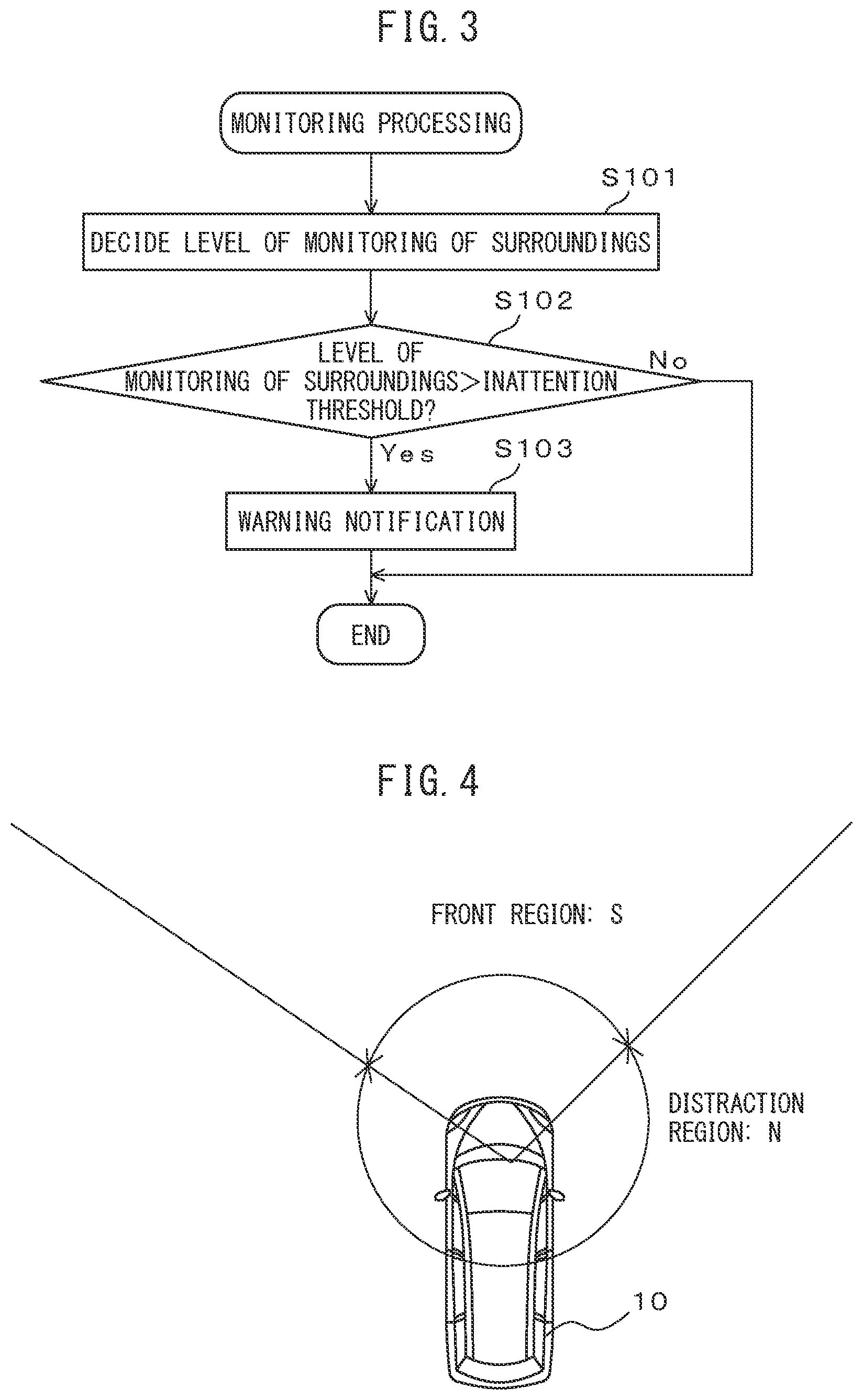 Patent US12157487 Figure 3 – Monitoring device, storage medium storing computer program for monitoring, and monitoring method