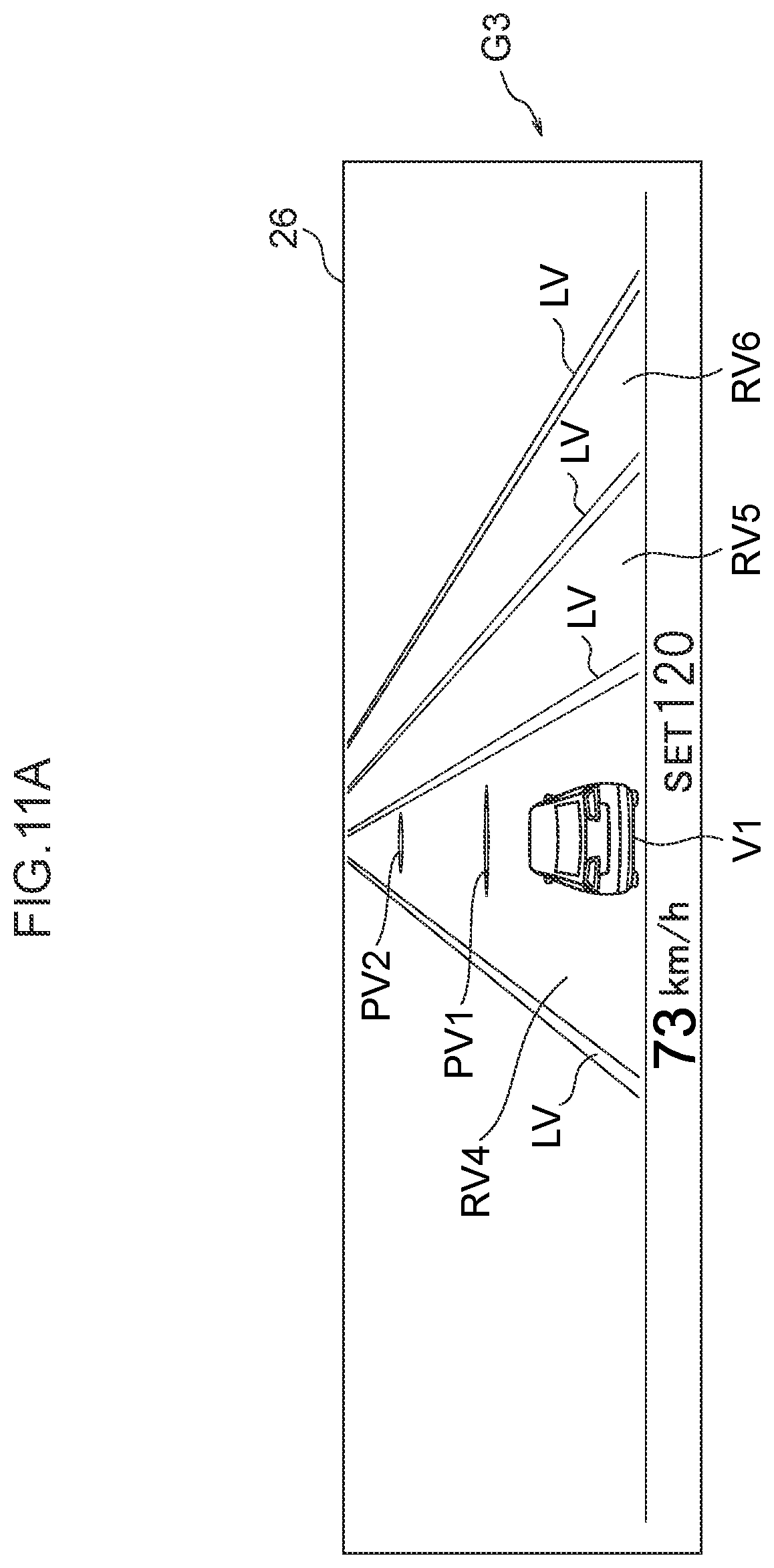 Patent US12157488 Figure 14 – Onboard display control device, onboard display device, display control method, and display control program