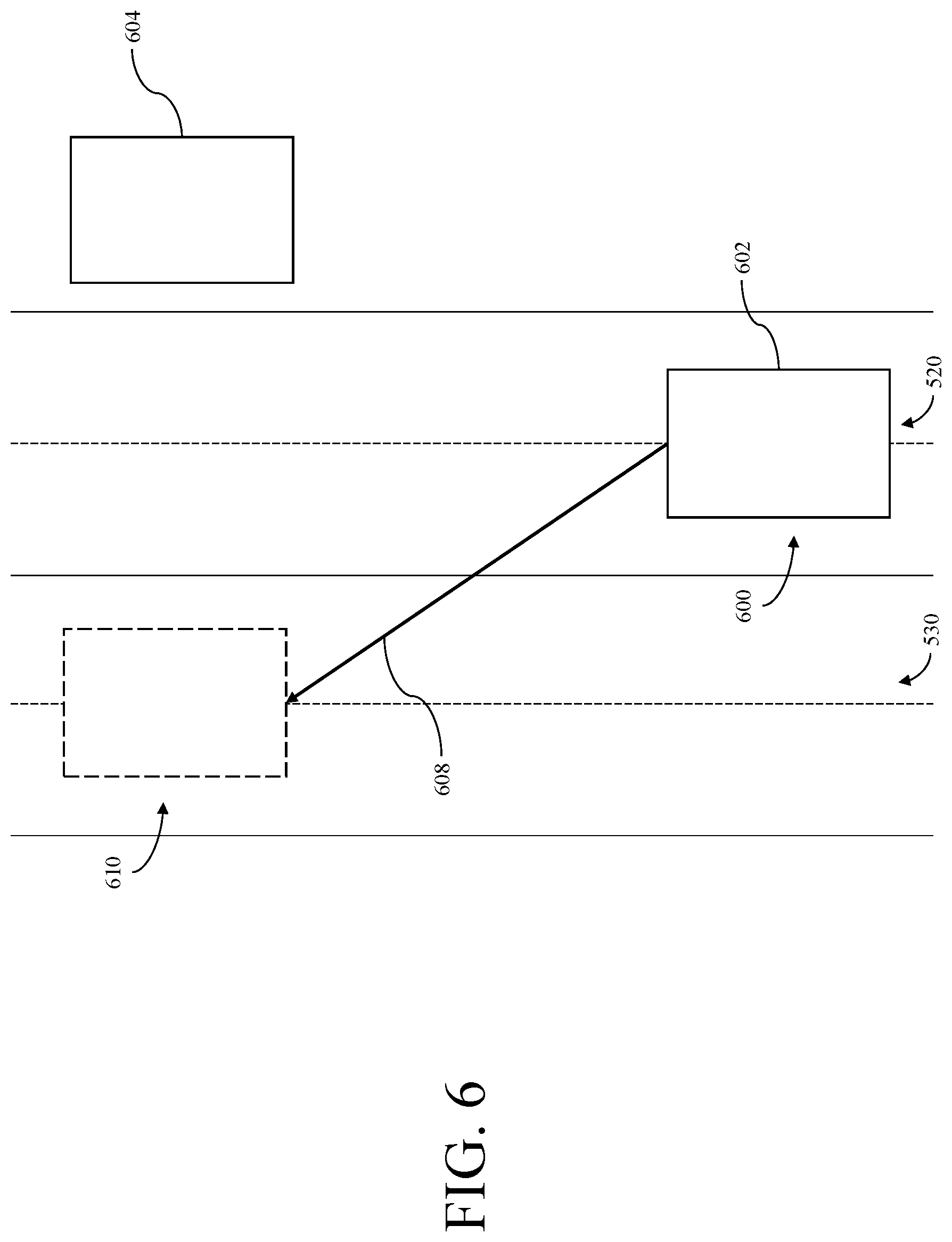 Patent US12157497 Figure 6 – Vehicle systems and related methods with autonomous courtesy avoidance
