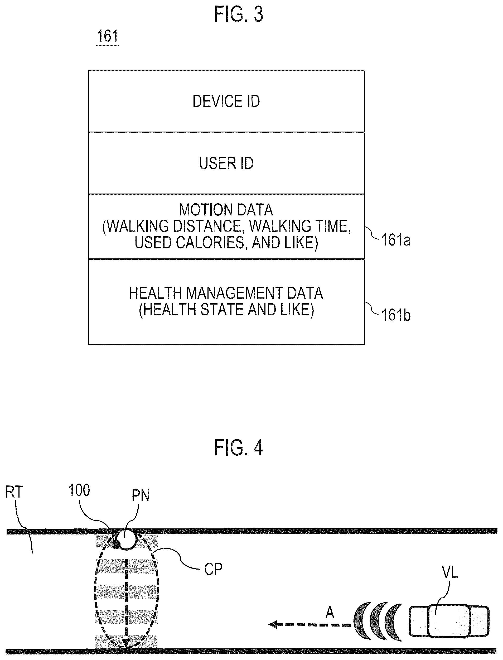Patent US12157500 Figure 3 – Driving assistance device utilizing pedestrian-wearable device data for calculating pedestrian position within a road crossing