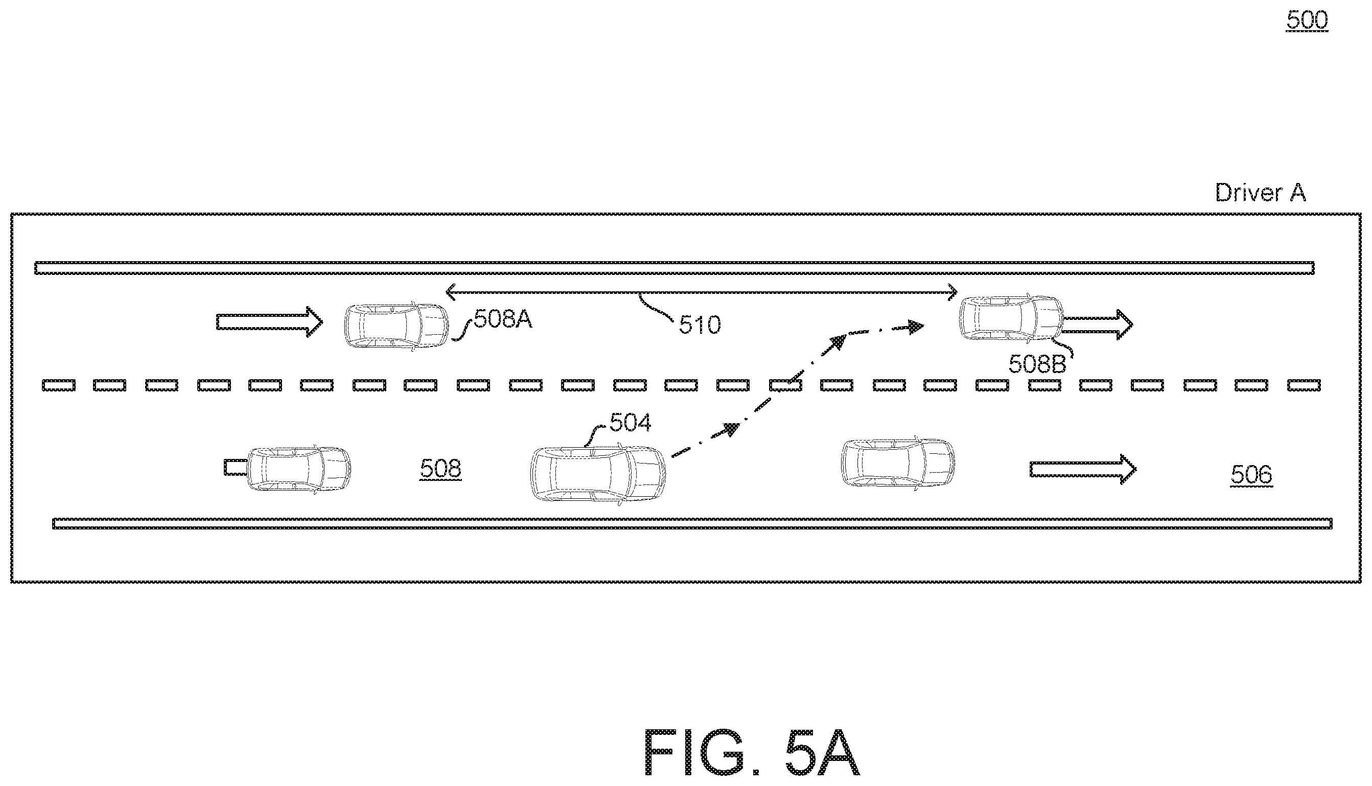 Patent US12157503 Figure 5 – Defining driving envelope for assisted-driving system