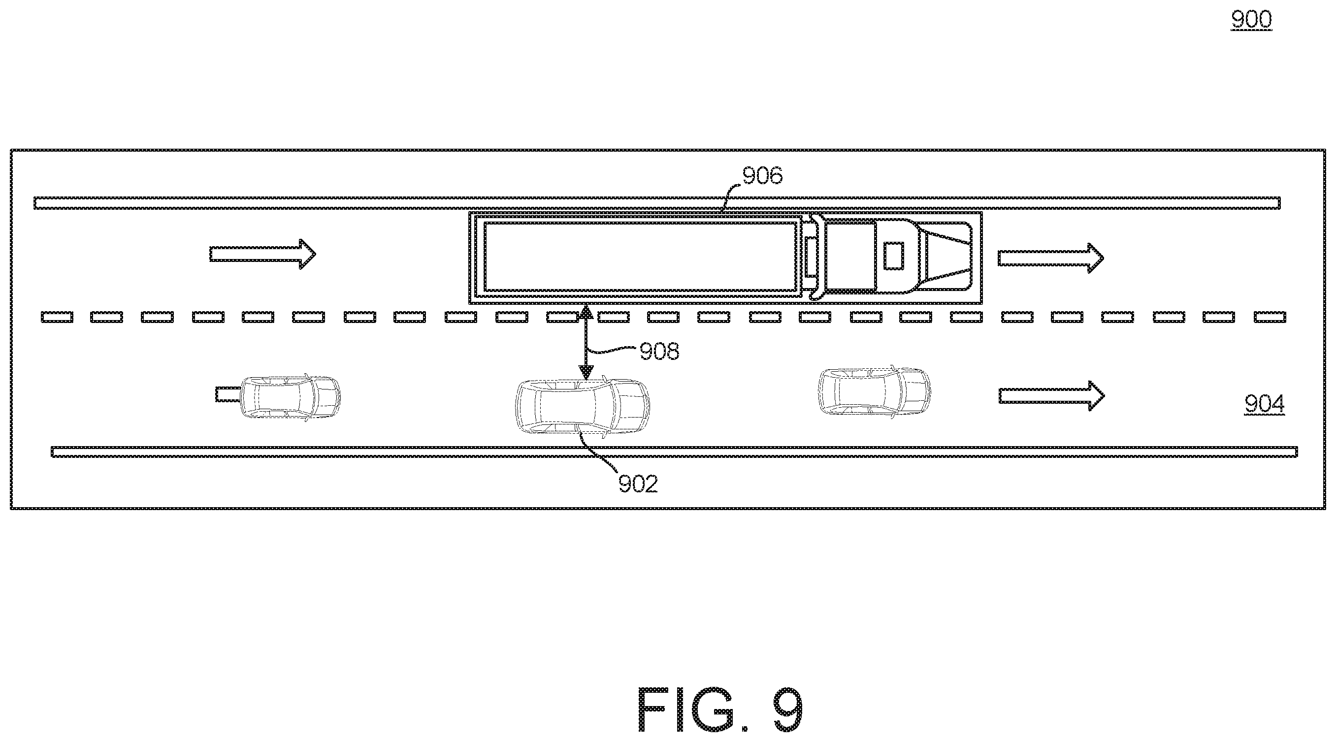 Patent US12157503 Figure 11 – Defining driving envelope for assisted-driving system