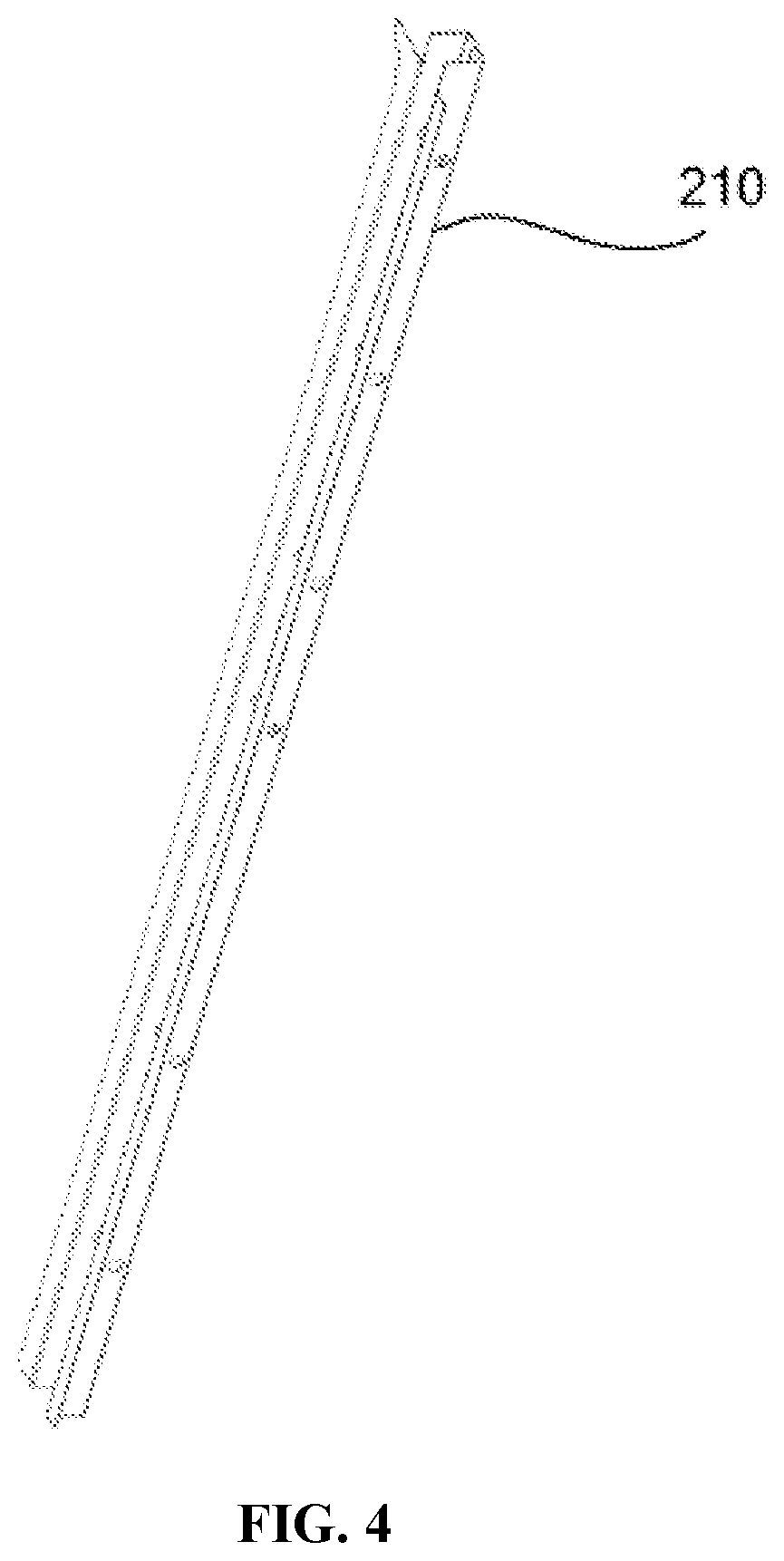 Patent US12157505 Figure 4 – Sidewall window structure module of train, and train