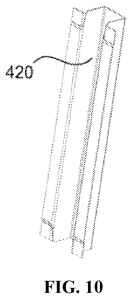 Patent US12157505 Figure 10 – Sidewall window structure module of train, and train