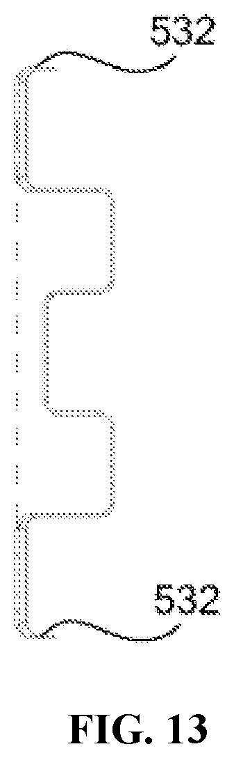 Patent US12157505 Figure 13 – Sidewall window structure module of train, and train