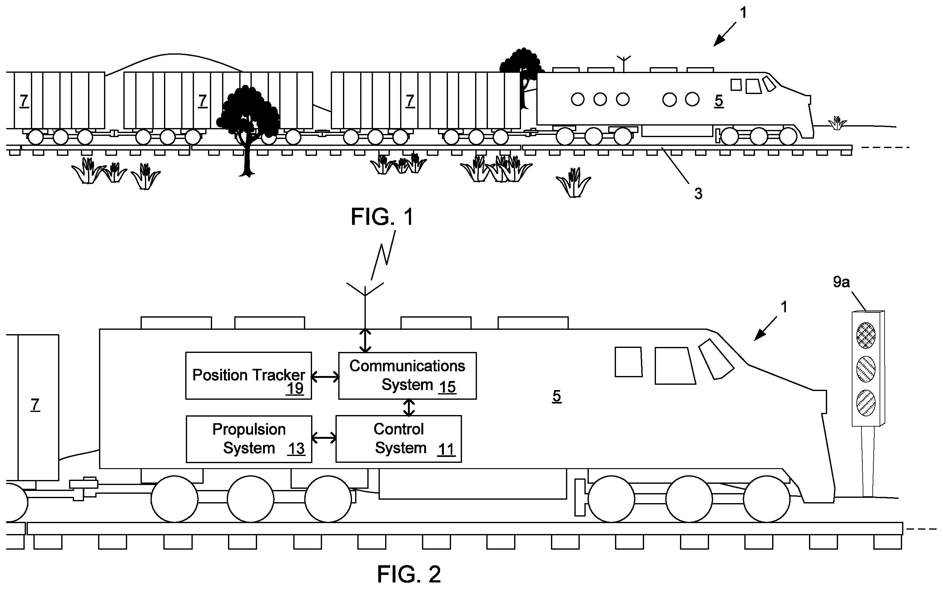 Patent US12157509 Figure 1 – Method and apparatus for operation of railway systems