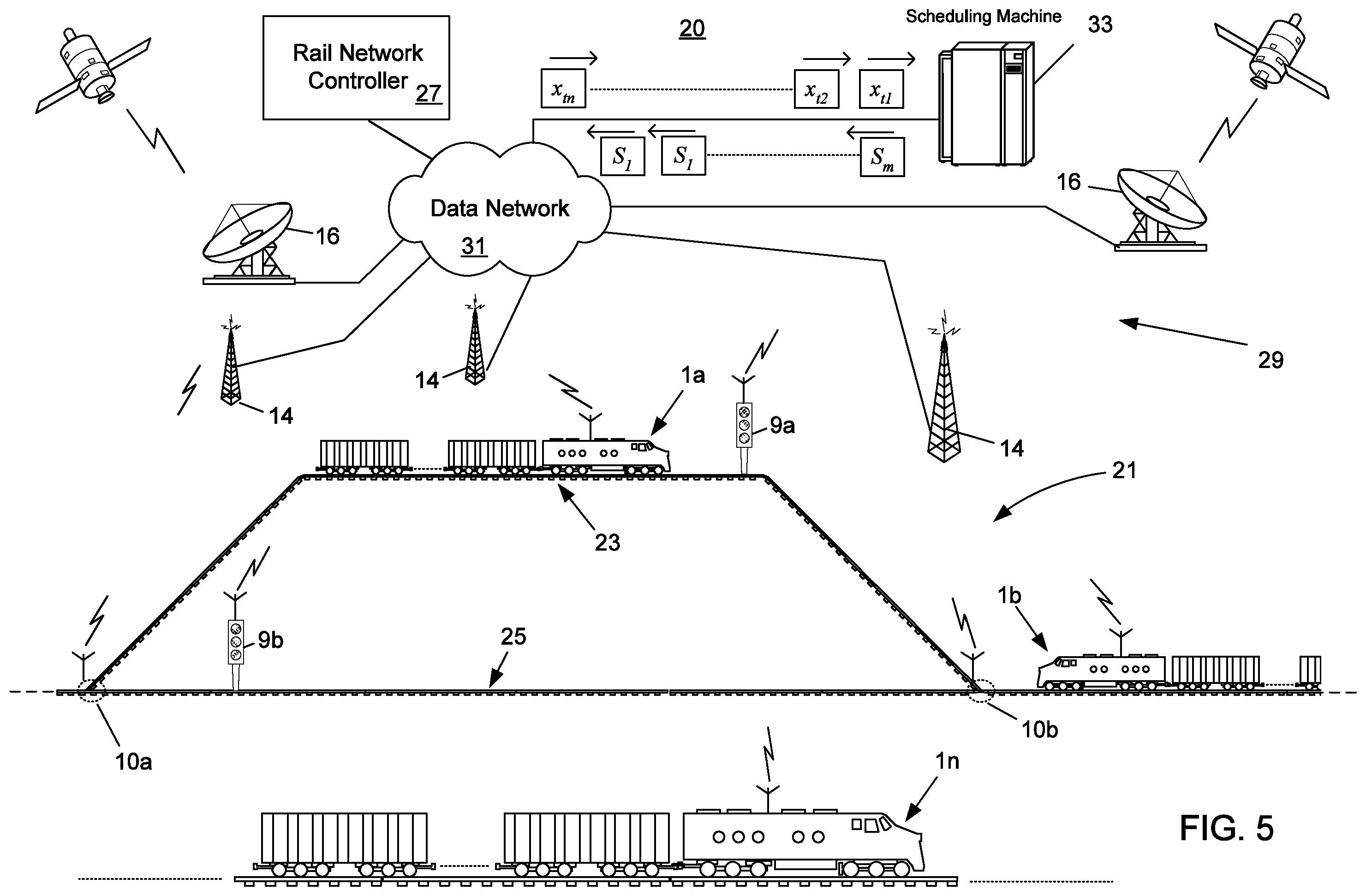 Patent US12157509 Figure 4 – Method and apparatus for operation of railway systems