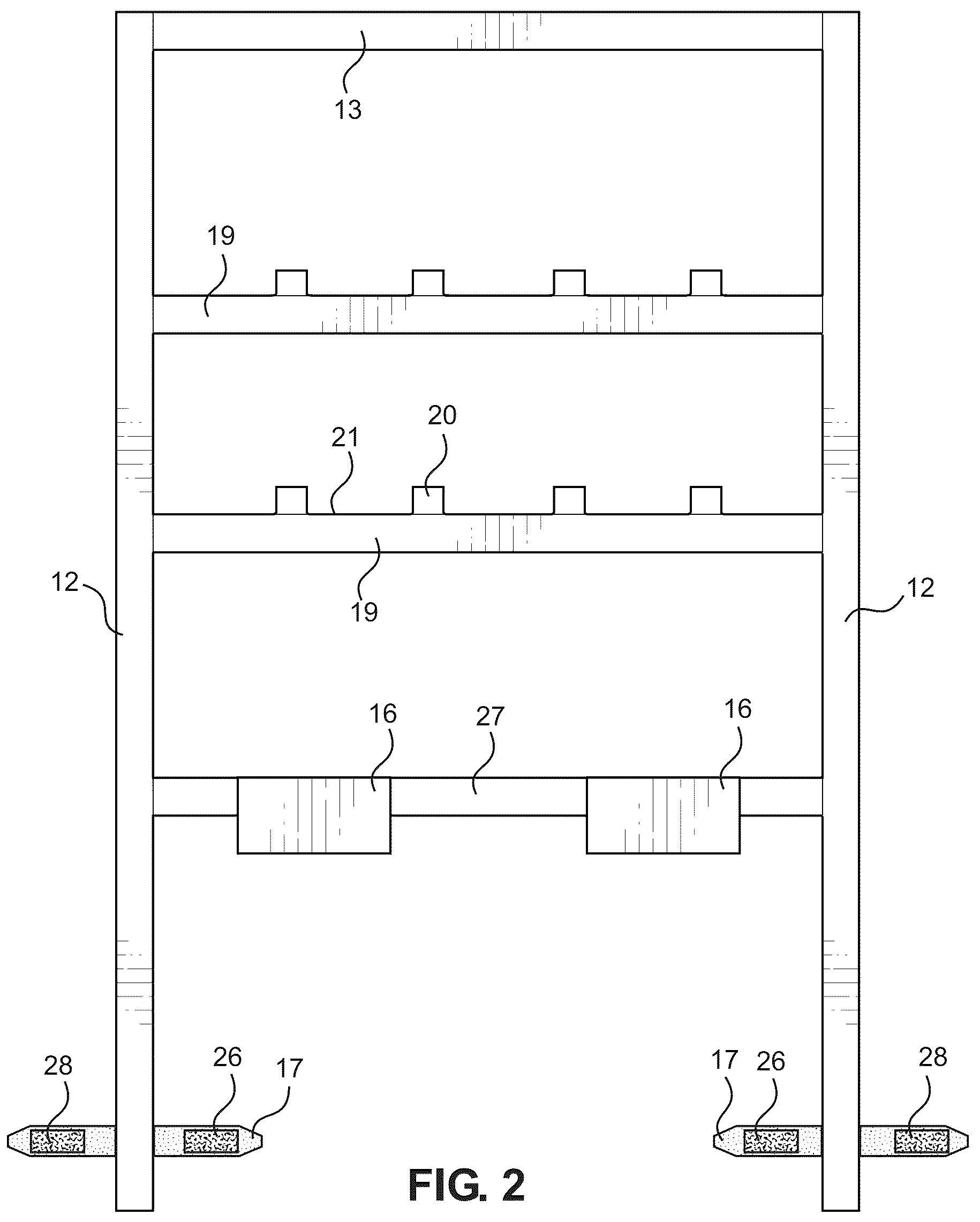 Patent US12157511 Figure 2 – Folding utility cart accessory device