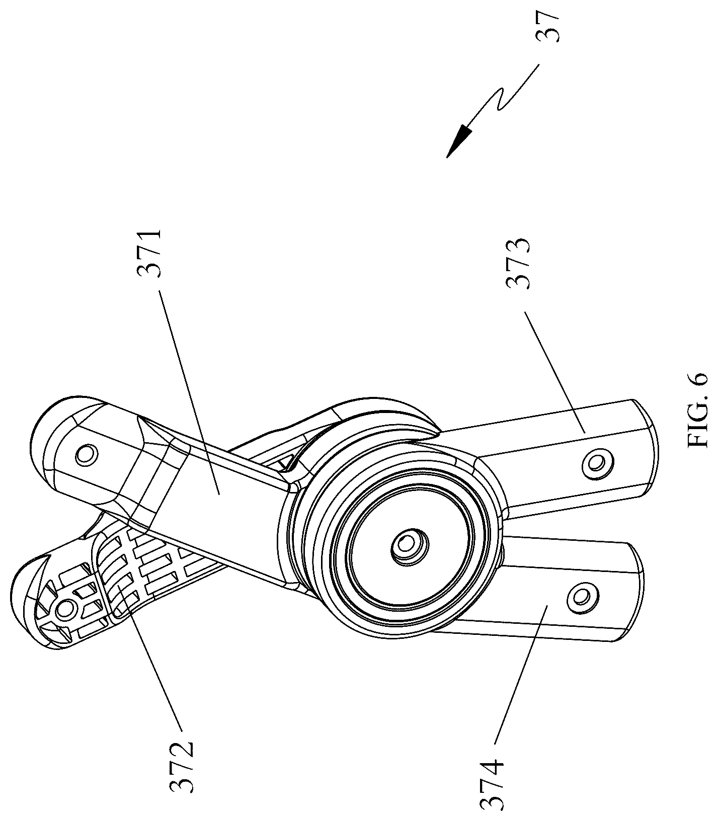 Patent US12157512 Figure 6 – Folding cart