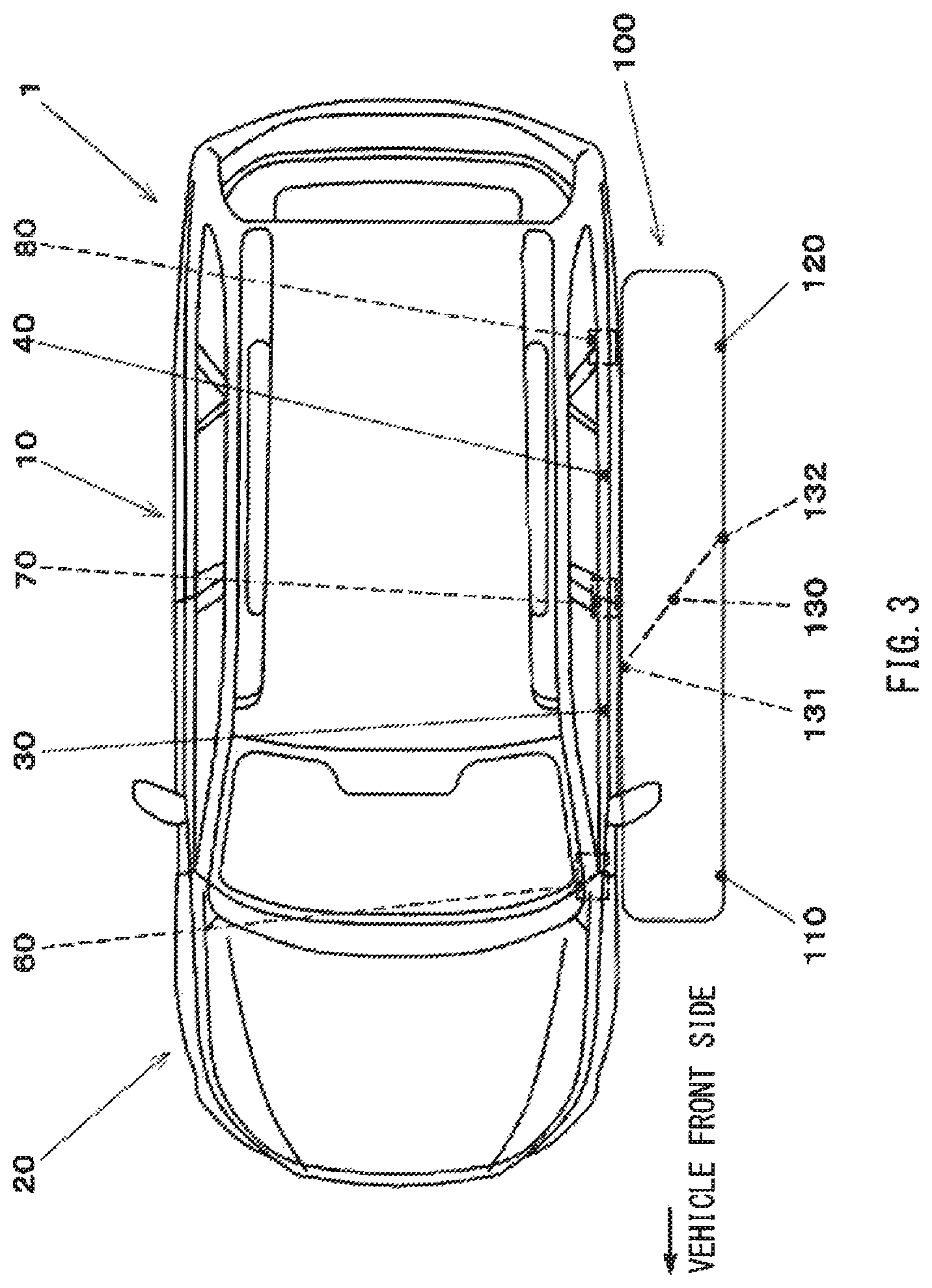 Patent US12157514 Figure 3 – Airbag device