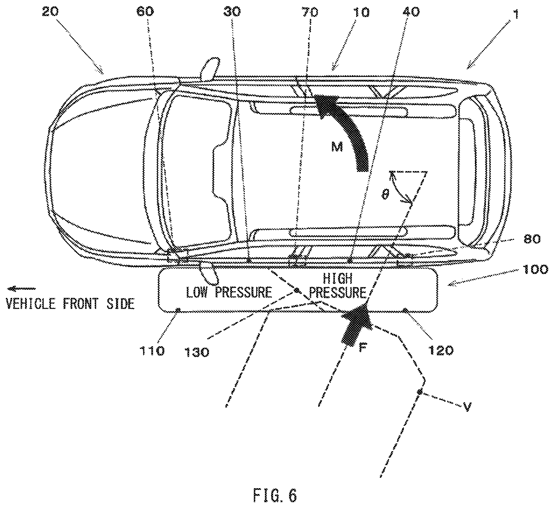 Patent US12157514 Figure 6 – Airbag device