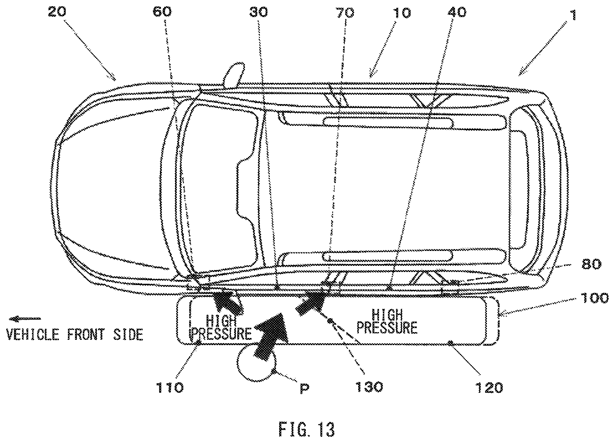 Patent US12157514 Figure 13 – Airbag device