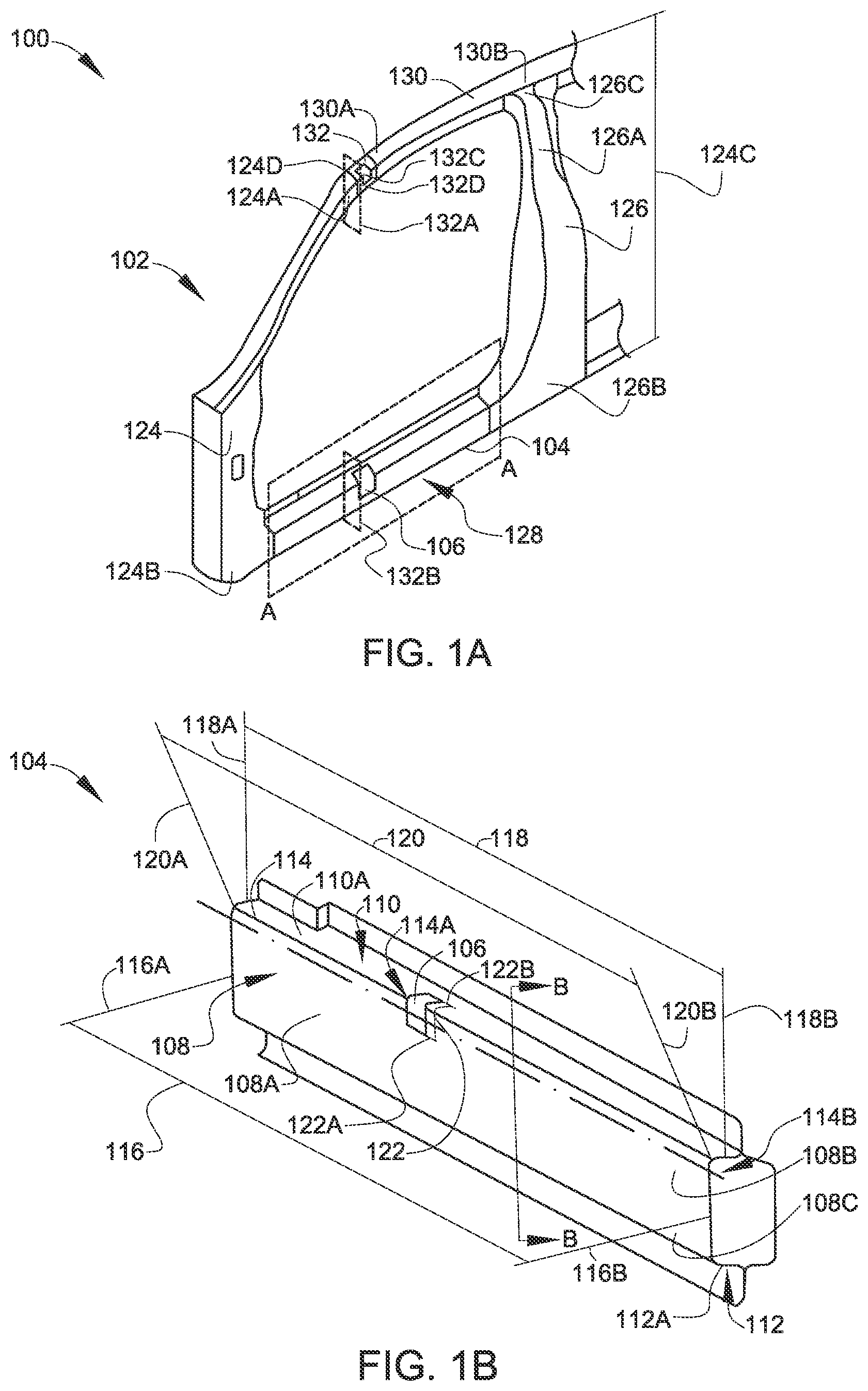 Patent US12157515 — Solid-state reinforced door ring — Figure 1