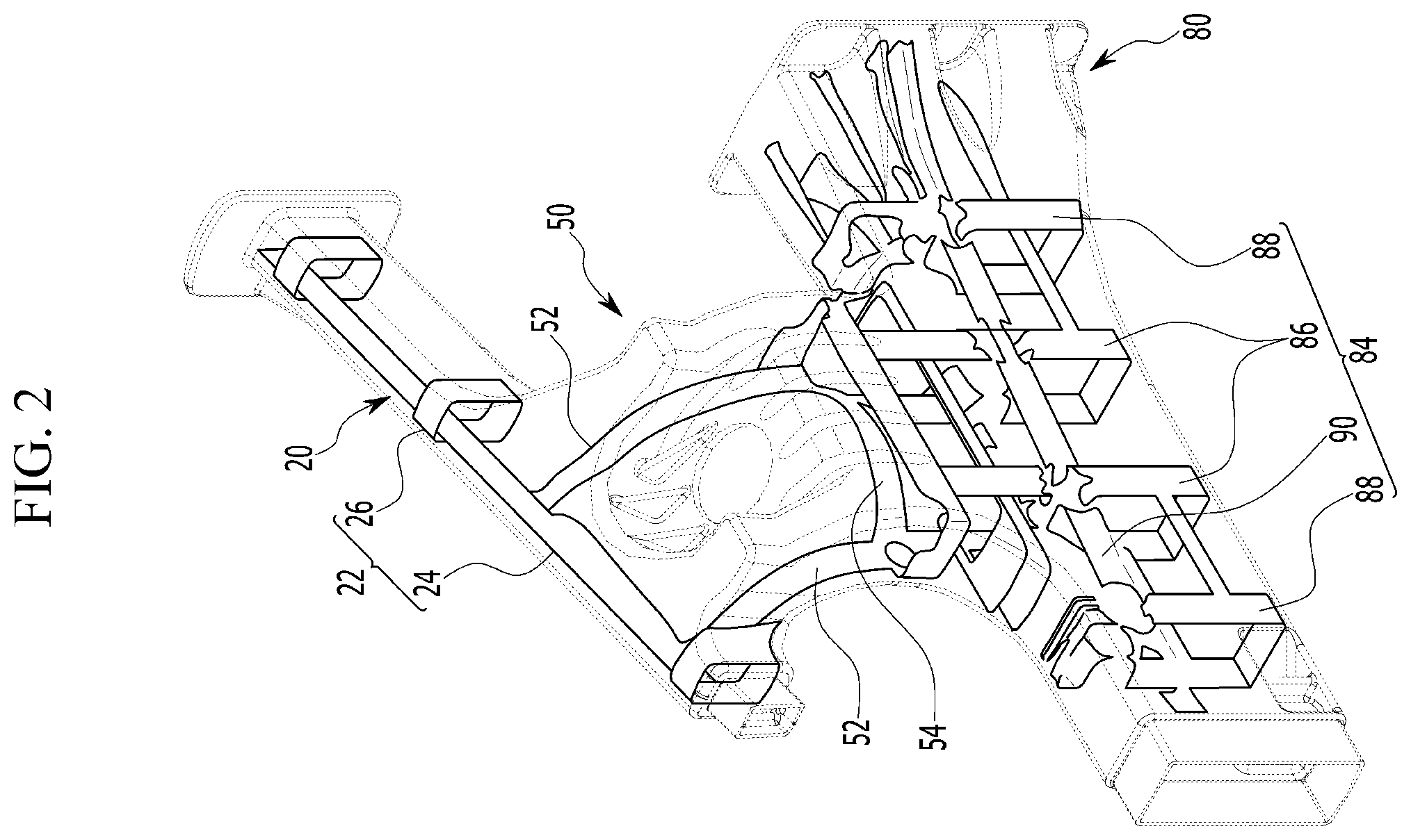 Patent US12157516 Figure 2 – Casting vehicle body structure