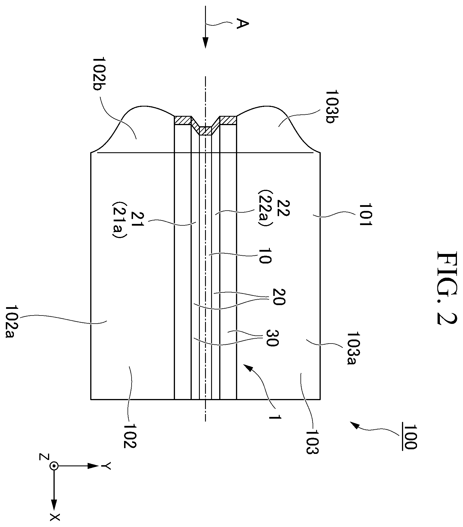 Patent US12157517 Figure 2 – Floor tunnel
