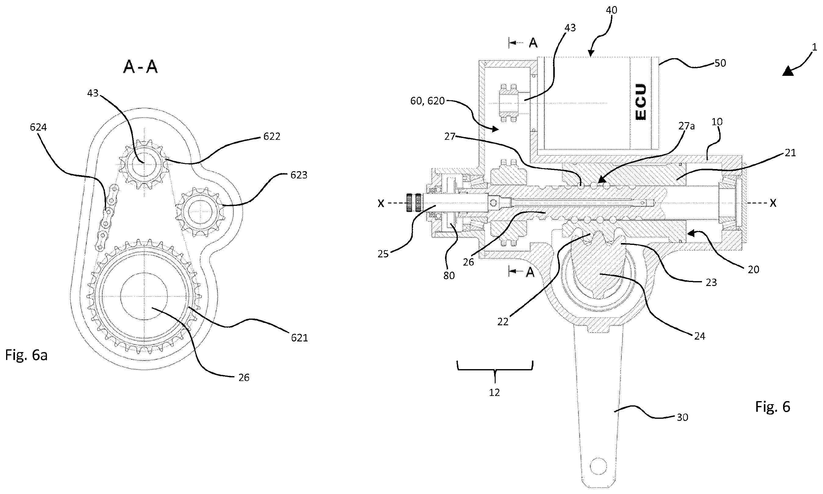 Patent US12157519 Figure 6 – Recirculating-ball steering system