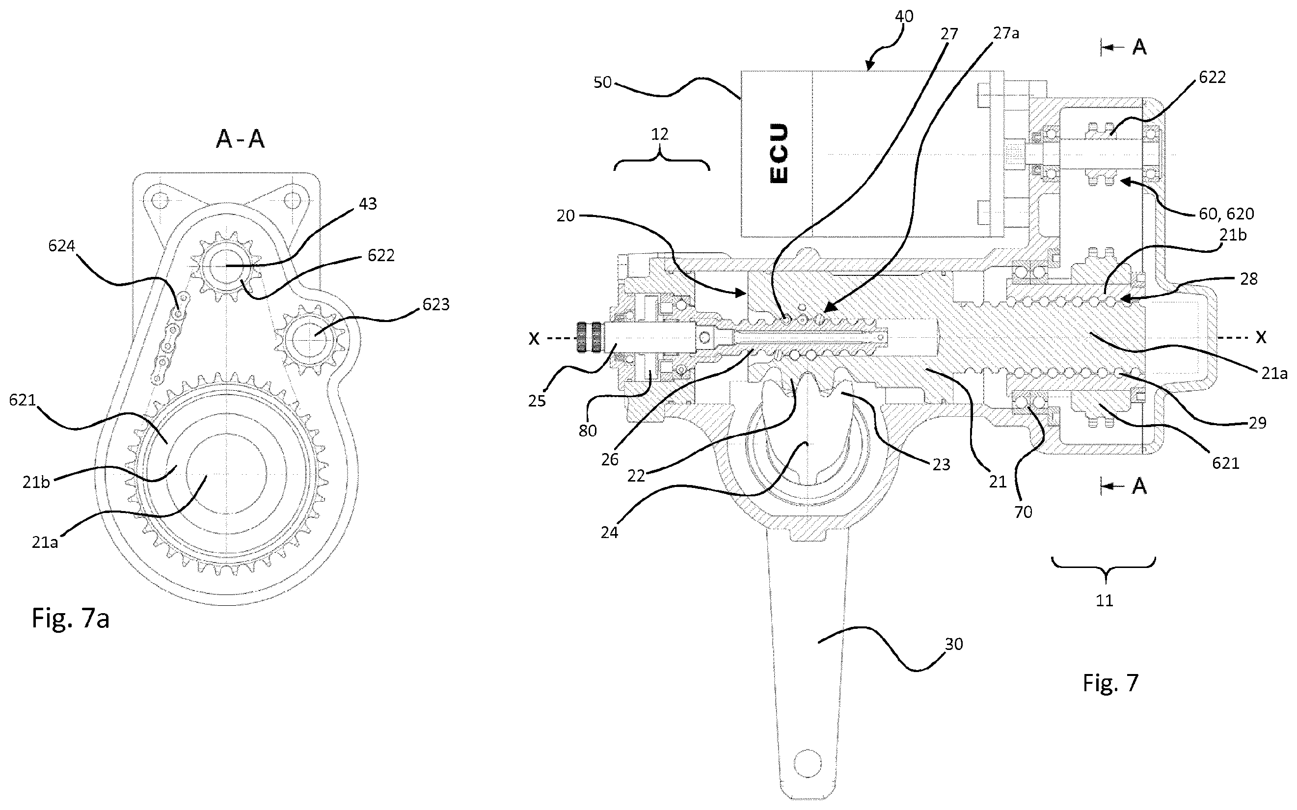 Patent US12157519 Figure 7 – Recirculating-ball steering system