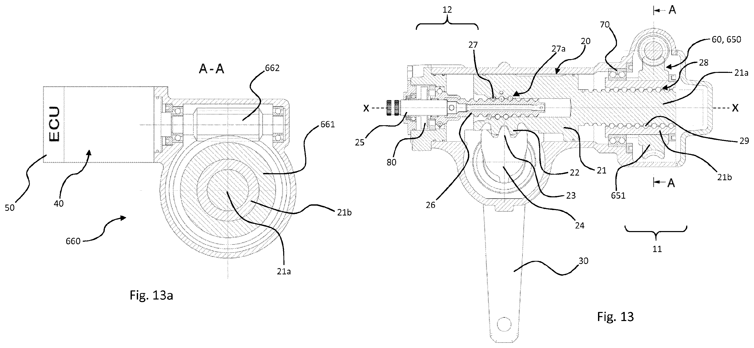 Patent US12157519 Figure 13 – Recirculating-ball steering system