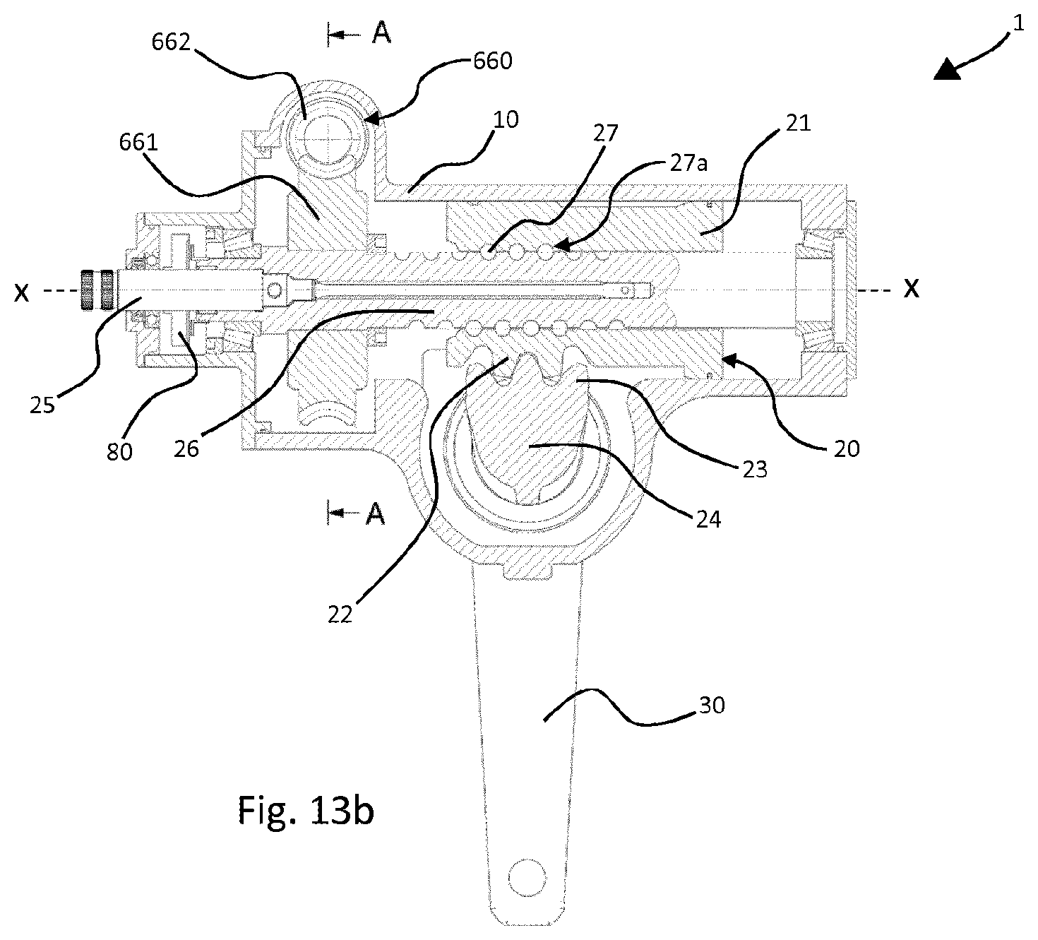 Patent US12157519 Figure 14 – Recirculating-ball steering system