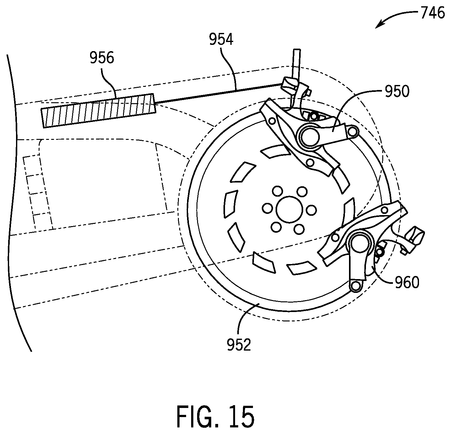 Patent US12157530 Figure 18 – Micromobility transit vehicle lock-to mechanism systems and methods