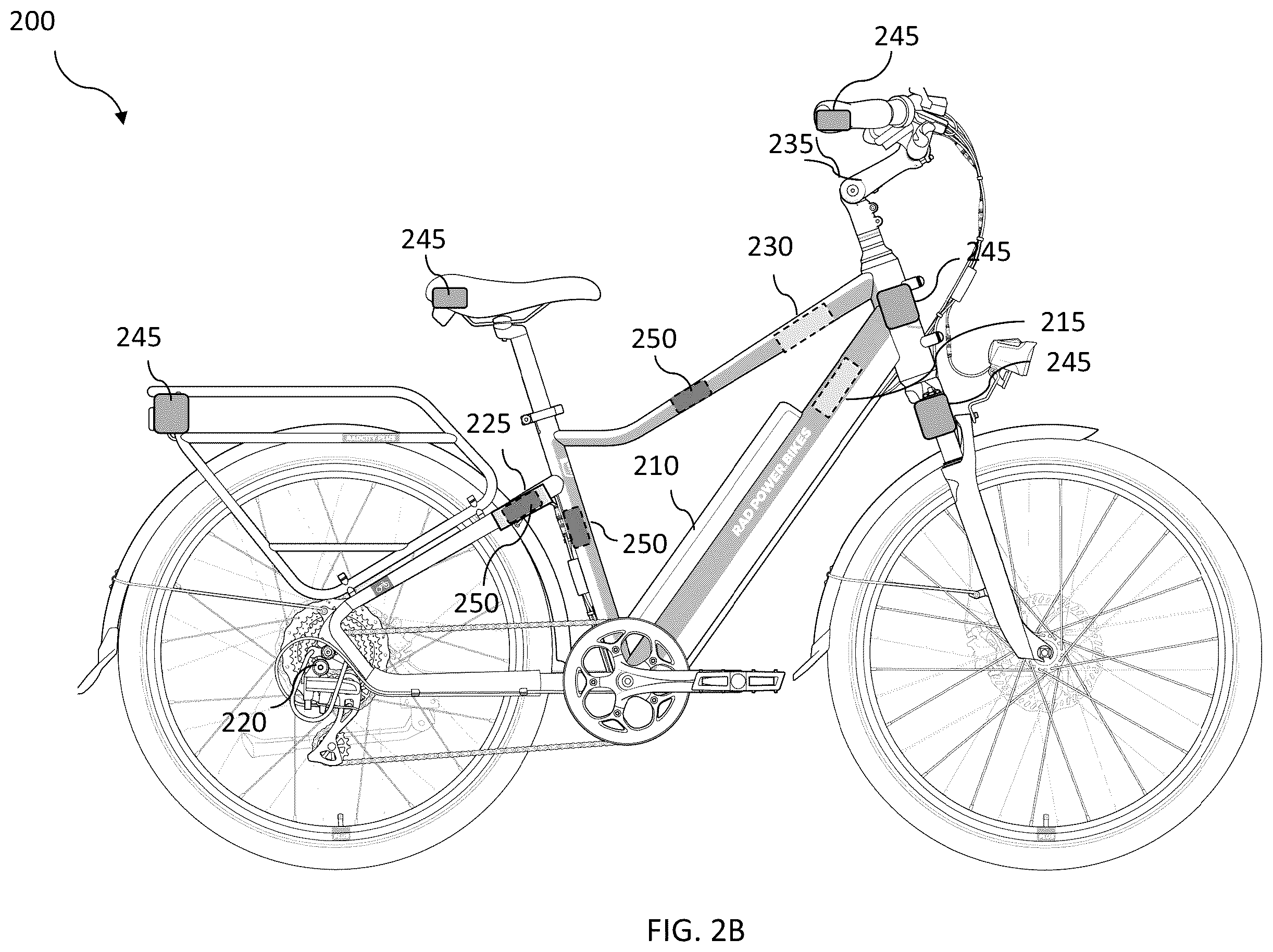 Patent US12157532 Figure 3 – Controlling operations of an electric bicycle