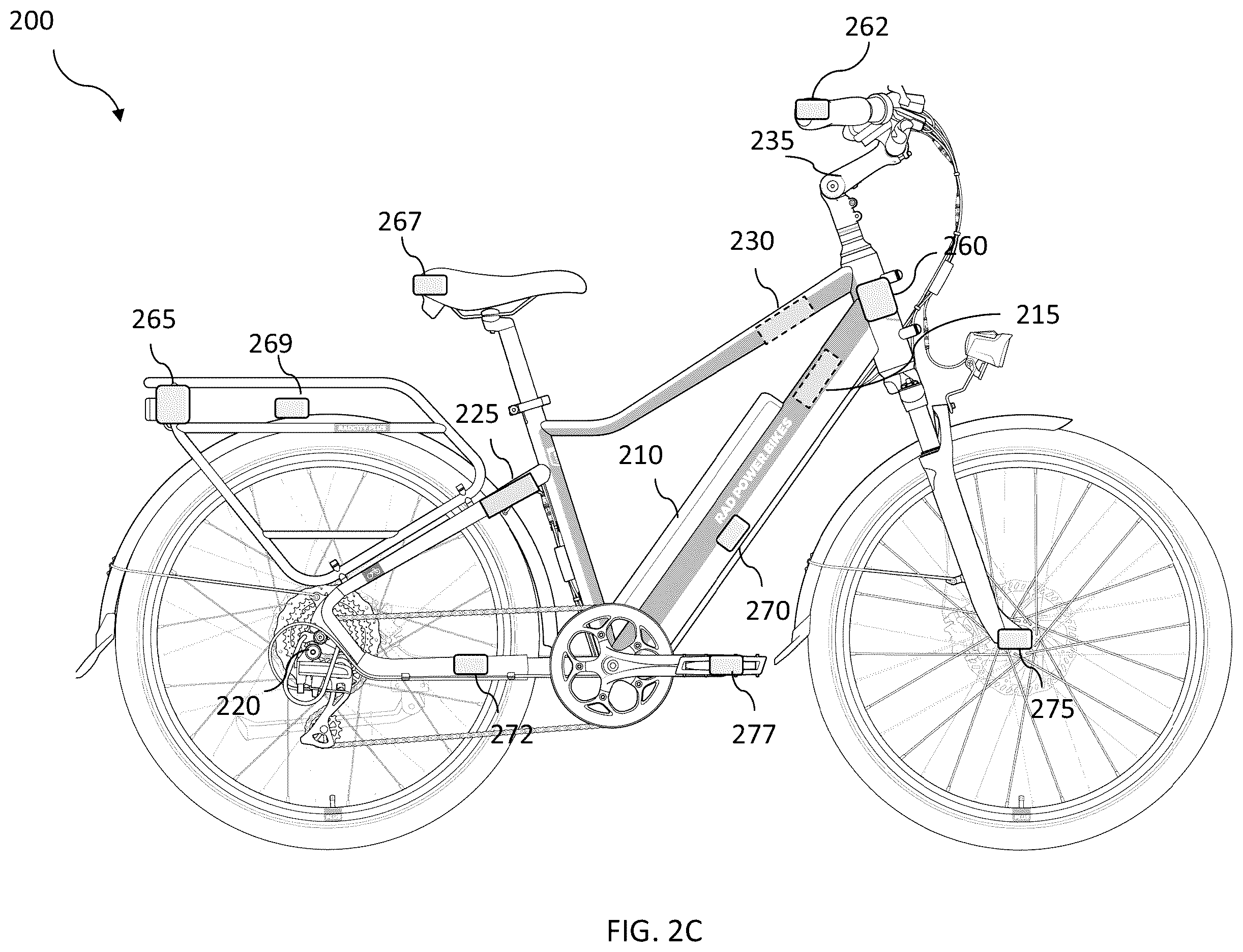 Patent US12157532 Figure 4 – Controlling operations of an electric bicycle