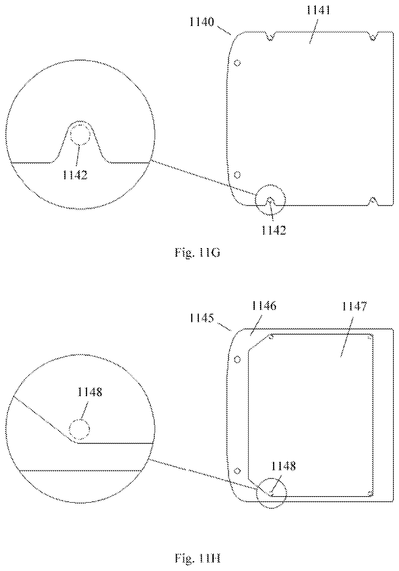 Patent US12157534 Figure 11 – Cushioned footpad with reinforcing support structure