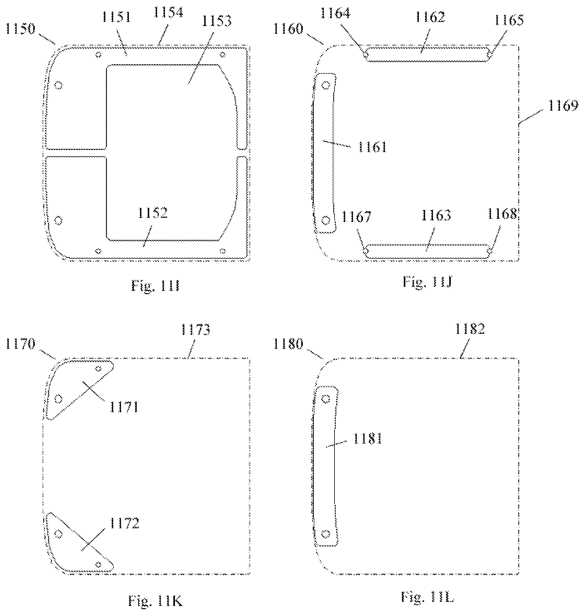 Patent US12157534 Figure 12 – Cushioned footpad with reinforcing support structure