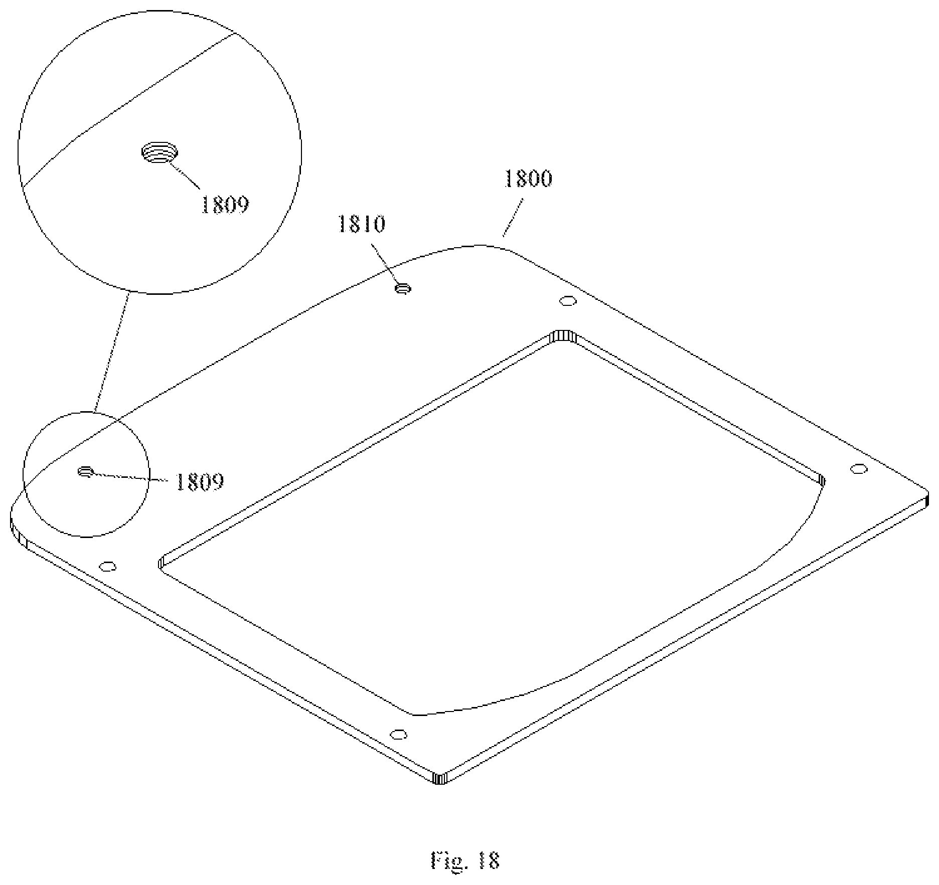 Patent US12157534 Figure 18 – Cushioned footpad with reinforcing support structure