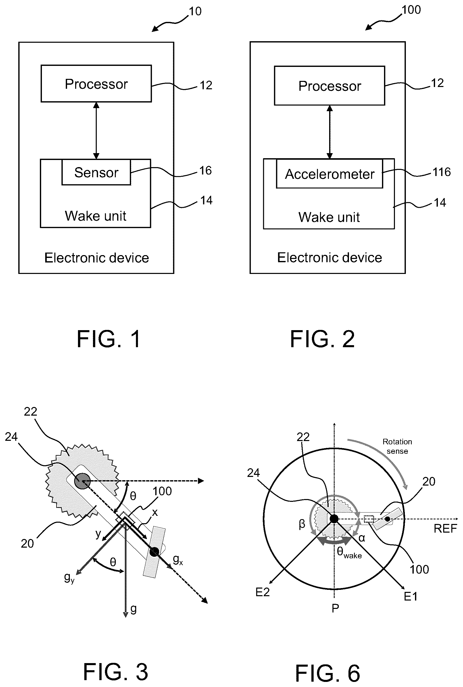 Patent US12157537 Figure 1 – Bicycle component provided with electronic device
