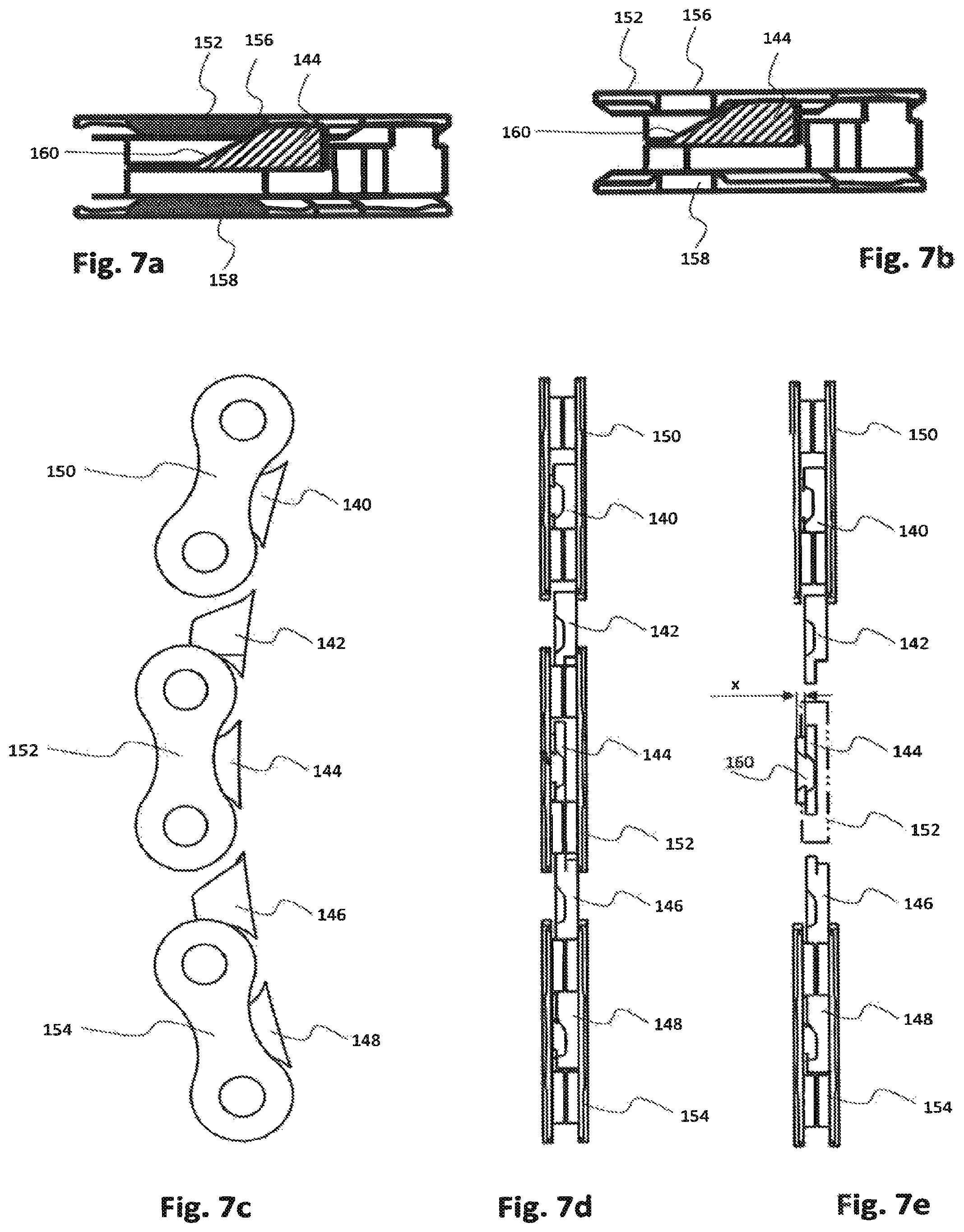 Patent US12157539 Figure 5 – Drive arrangement of a bicycle having a multi-sprocket arrangement