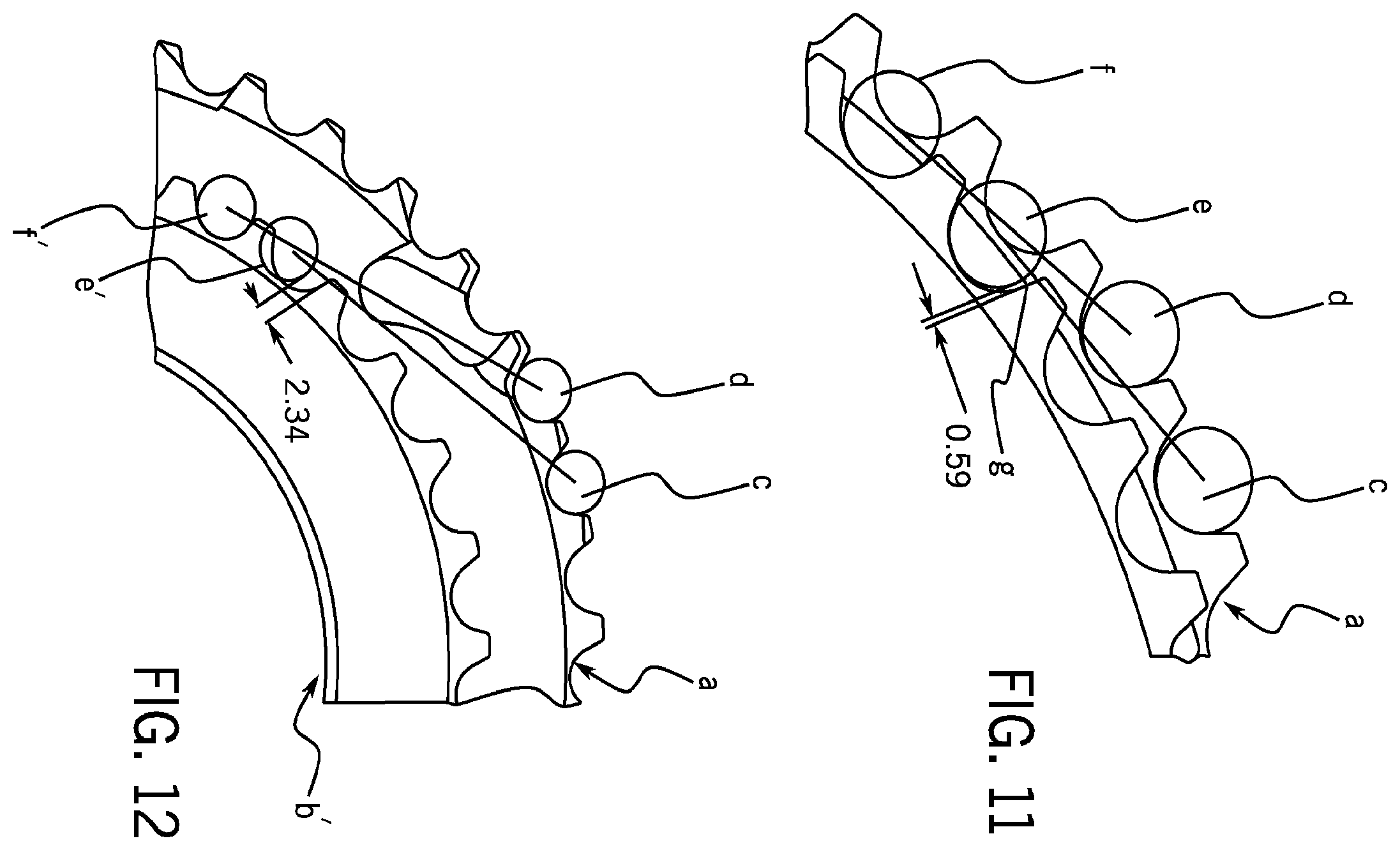 Patent US12157539 Figure 10 – Drive arrangement of a bicycle having a multi-sprocket arrangement