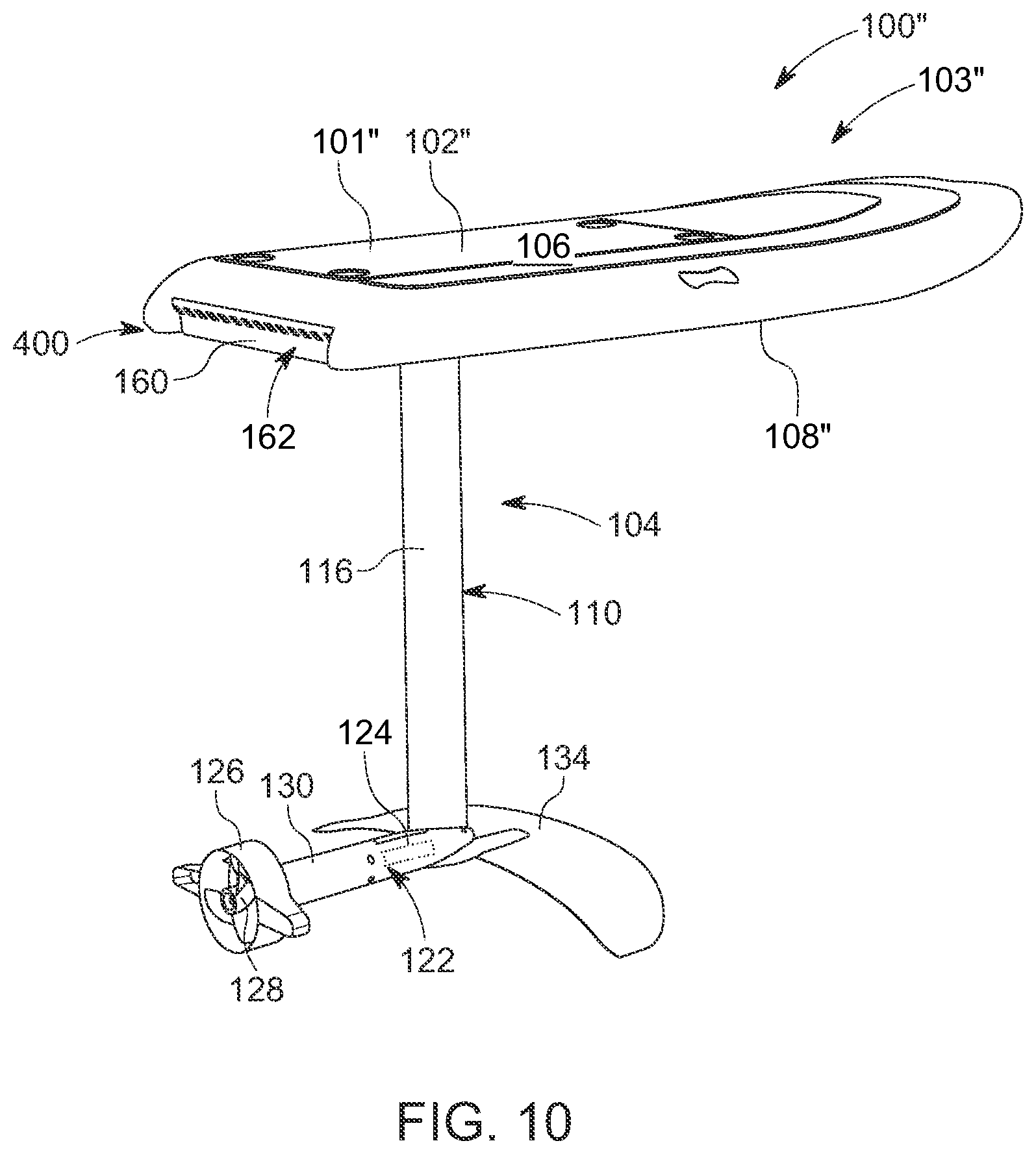 Patent US12157541 Figure 10 – Multi purpose electric hydrofoil