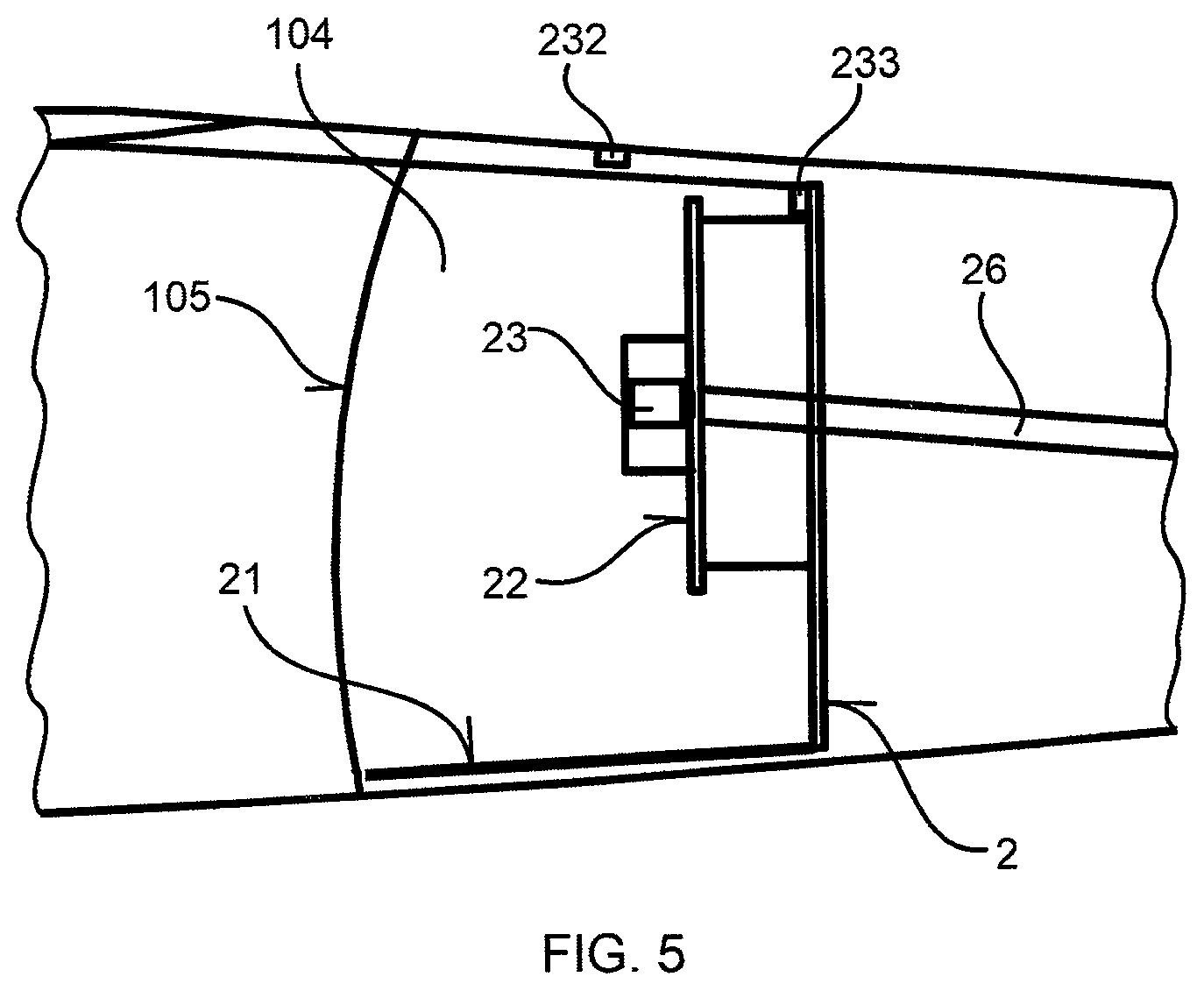 Patent US12157542 Figure 5 – Kayak with additional drive