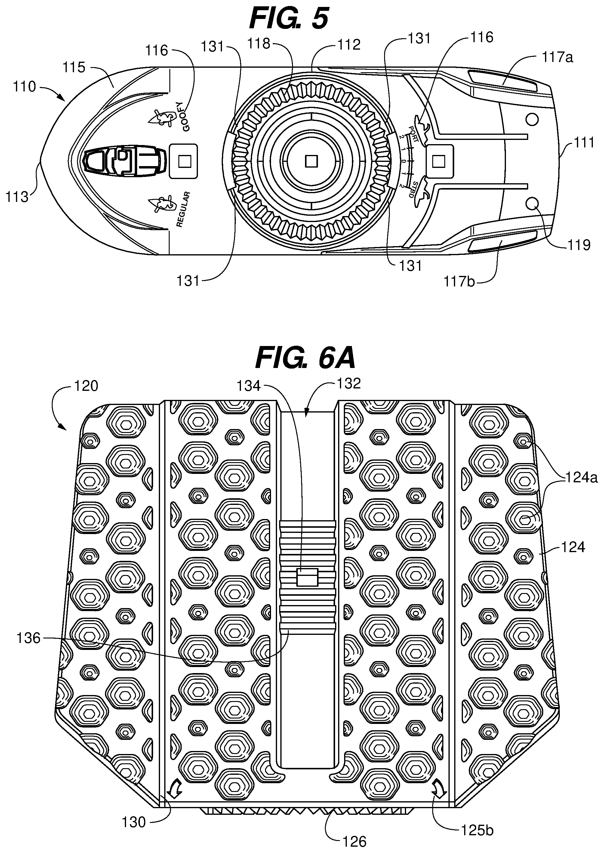 Patent US12157543 Figure 7 – Adjustable water flow deflection device for a watercraft and methods of use