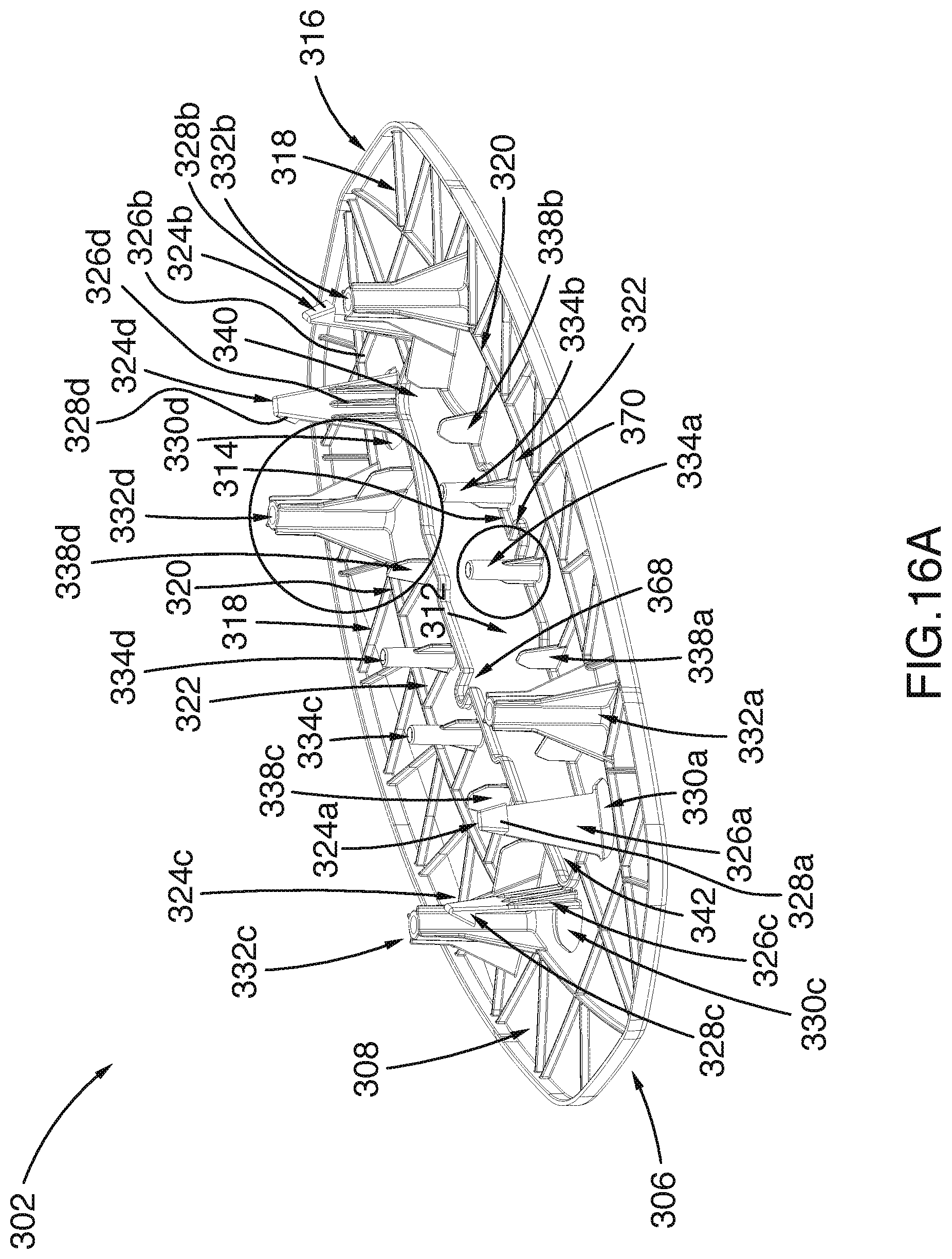 Patent US12157549 Figure 16 – Watercraft having an interface for mounting a propulsion mechanism